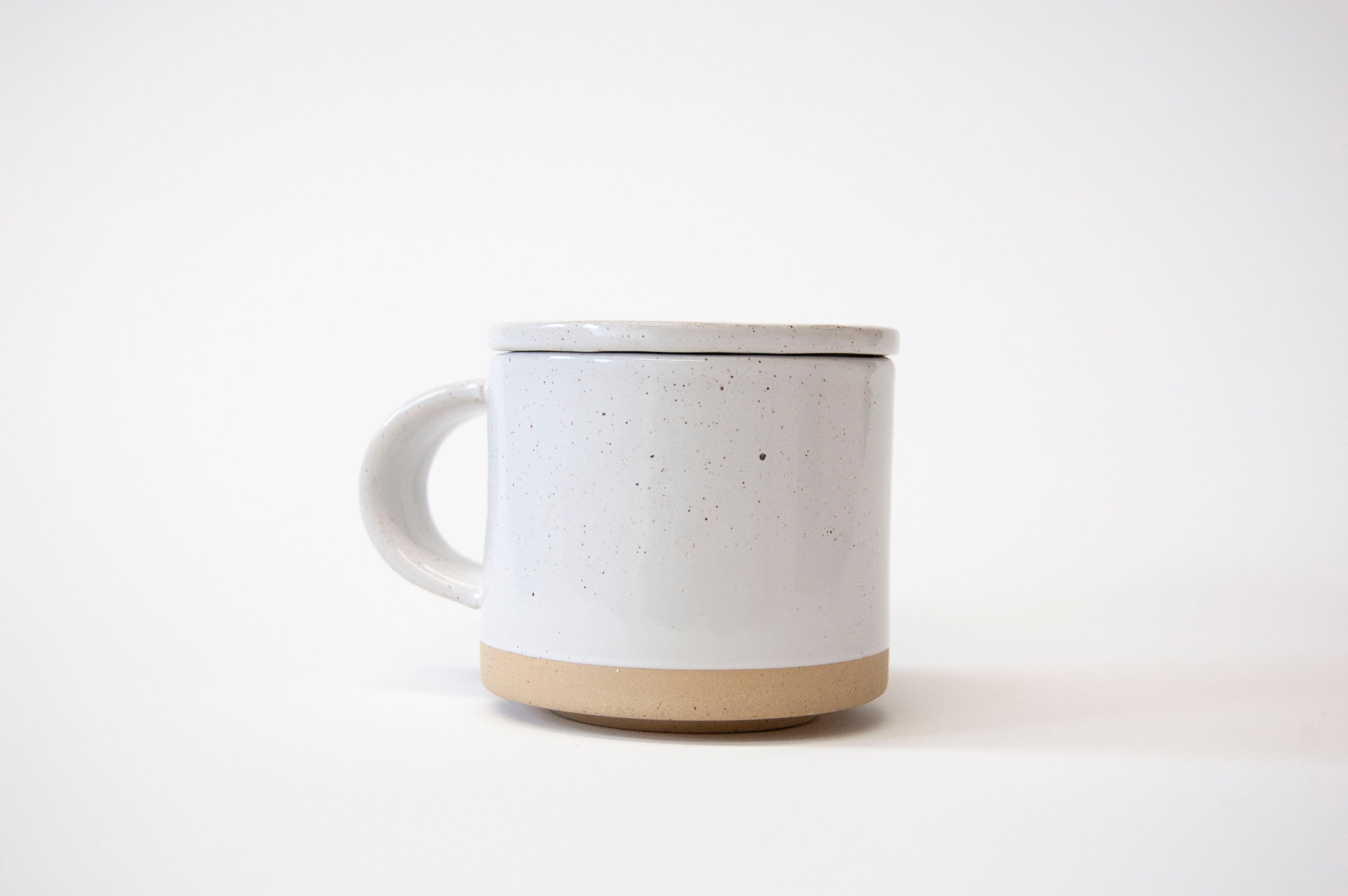 Speckle Mug with Lid - Set of 2