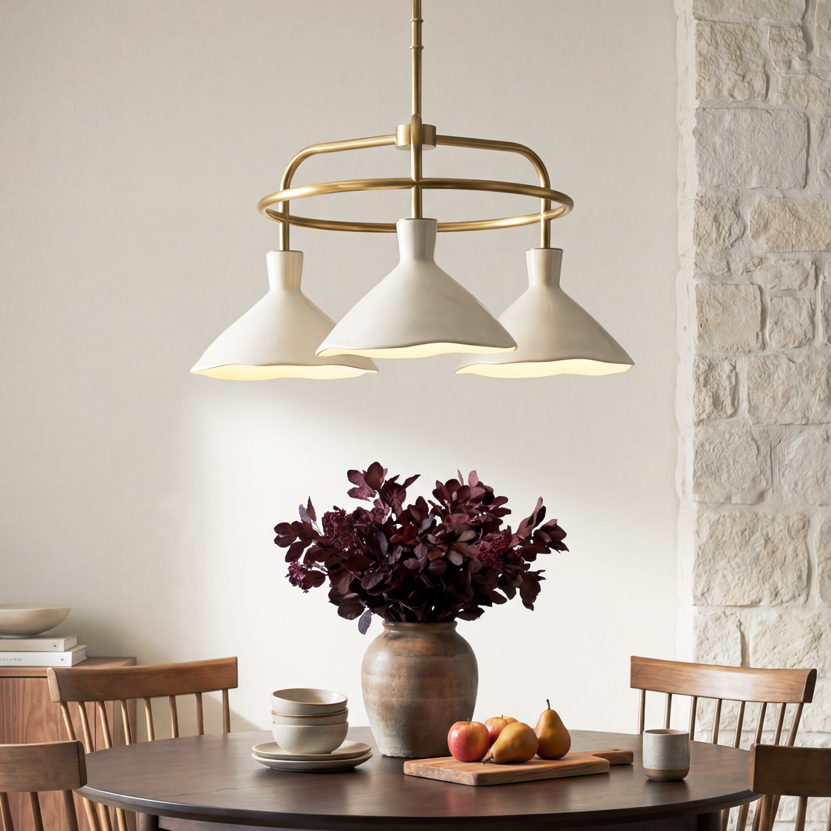 Dune 3-Light Chandelier