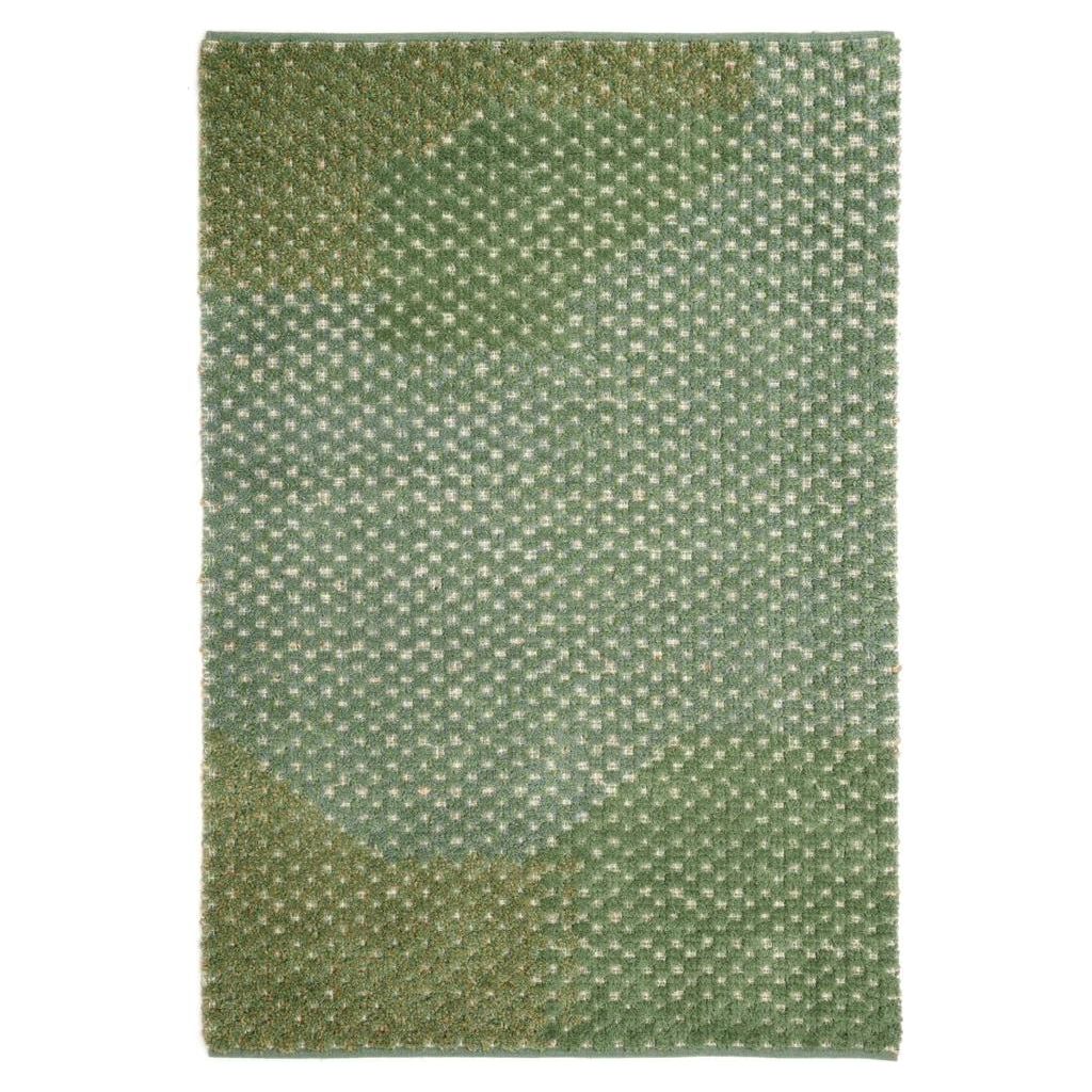 Hand Knotted Woodland Moss Rug