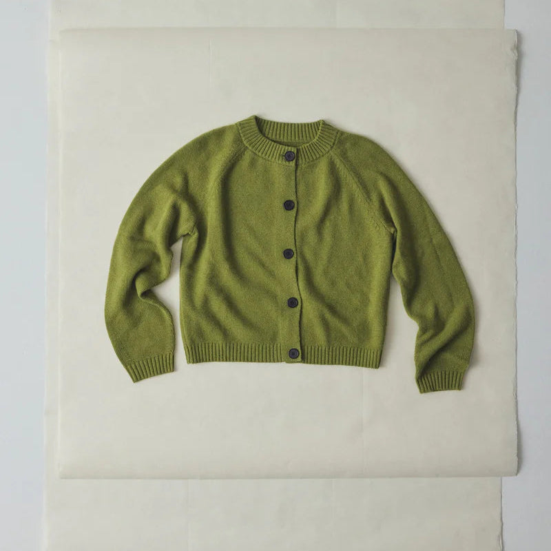 Toast Eden Wool Cashmere Raglan Cardigan