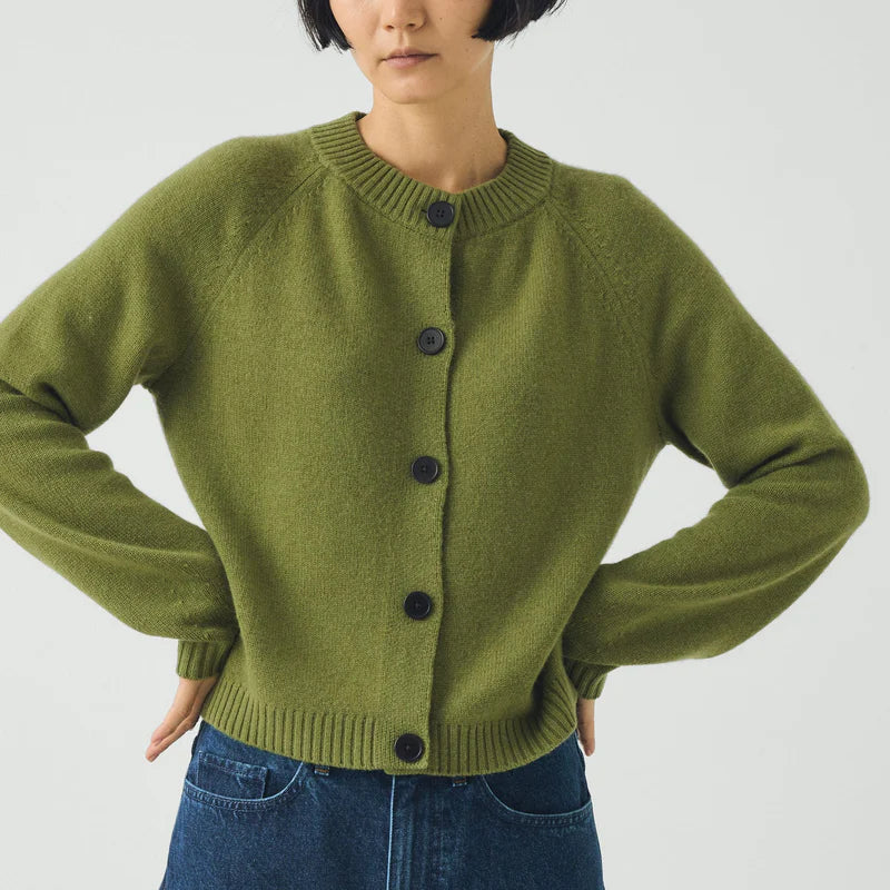 Toast Eden Wool Cashmere Raglan Cardigan