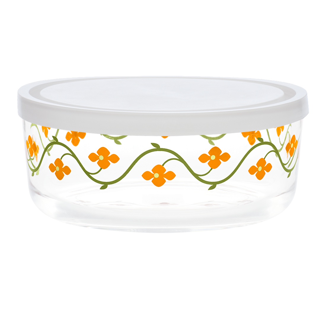 Vintage Floral - Loretta Storage Bowl With Lid - 24.3oz