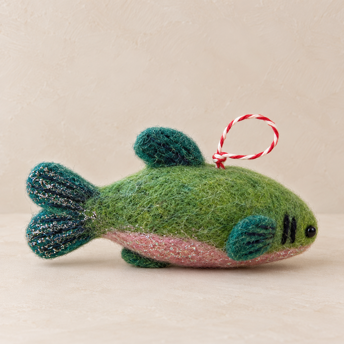 Felt Fish Lambertville Ornament