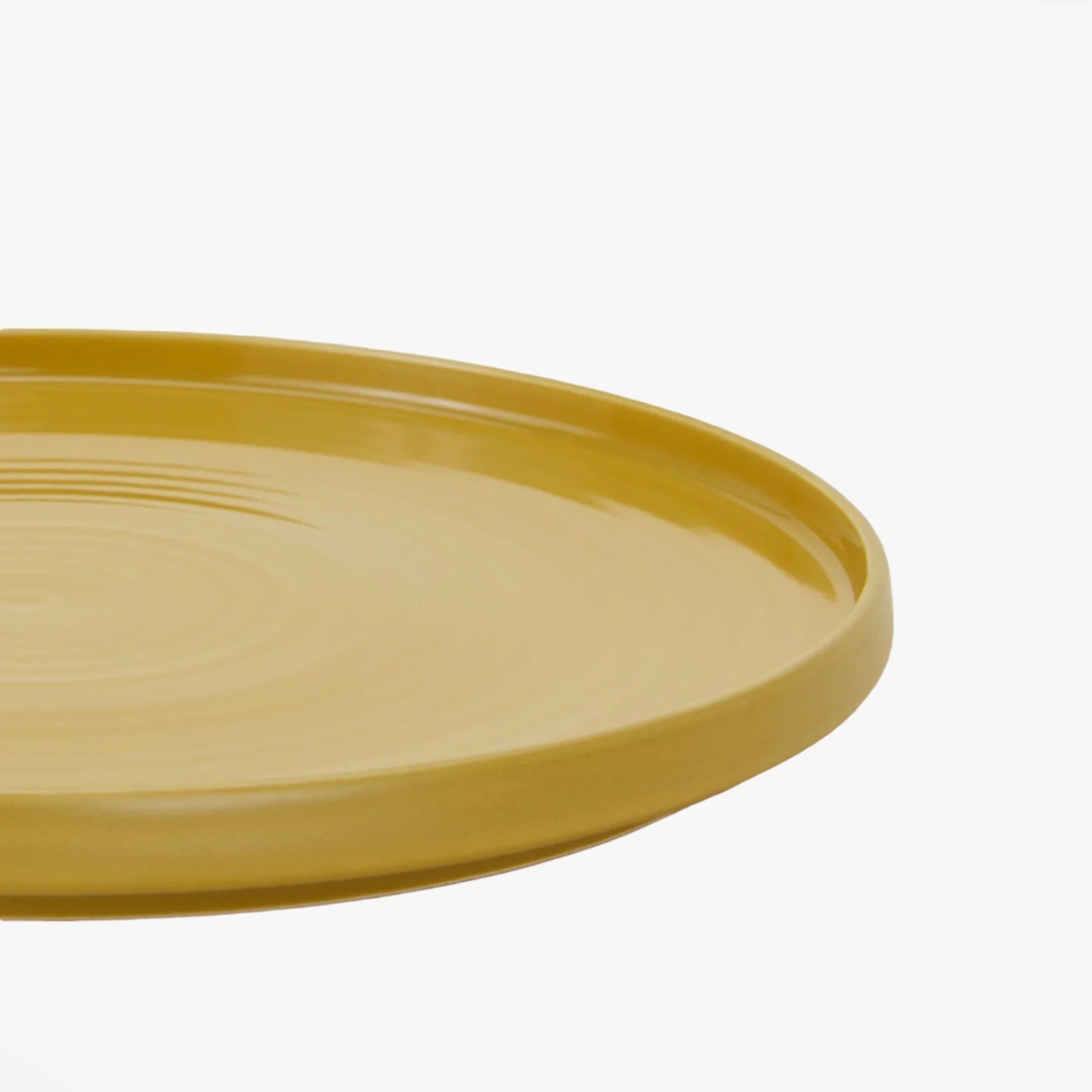ESSENTIAL DINNER PLATE - SET OF 4, MUSTARD