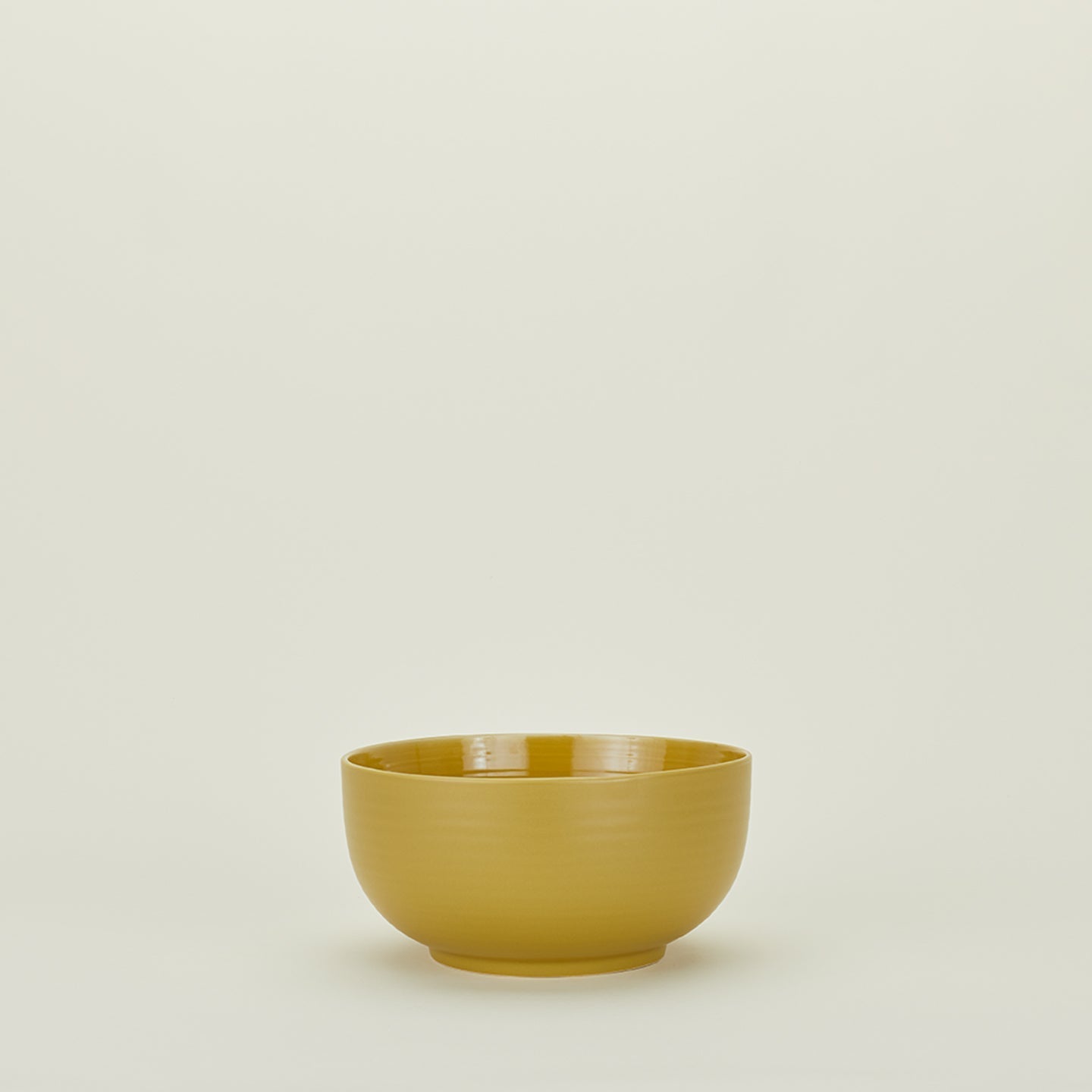 ESSENTIAL SERVING BOWL - MUSTARD