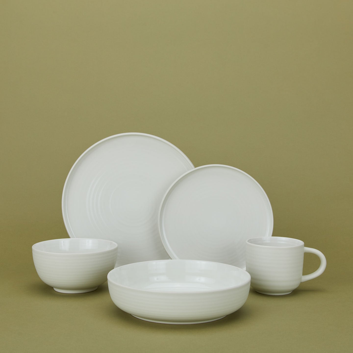 ESSENTIAL DINNER PLATE - SET OF 4, BONE