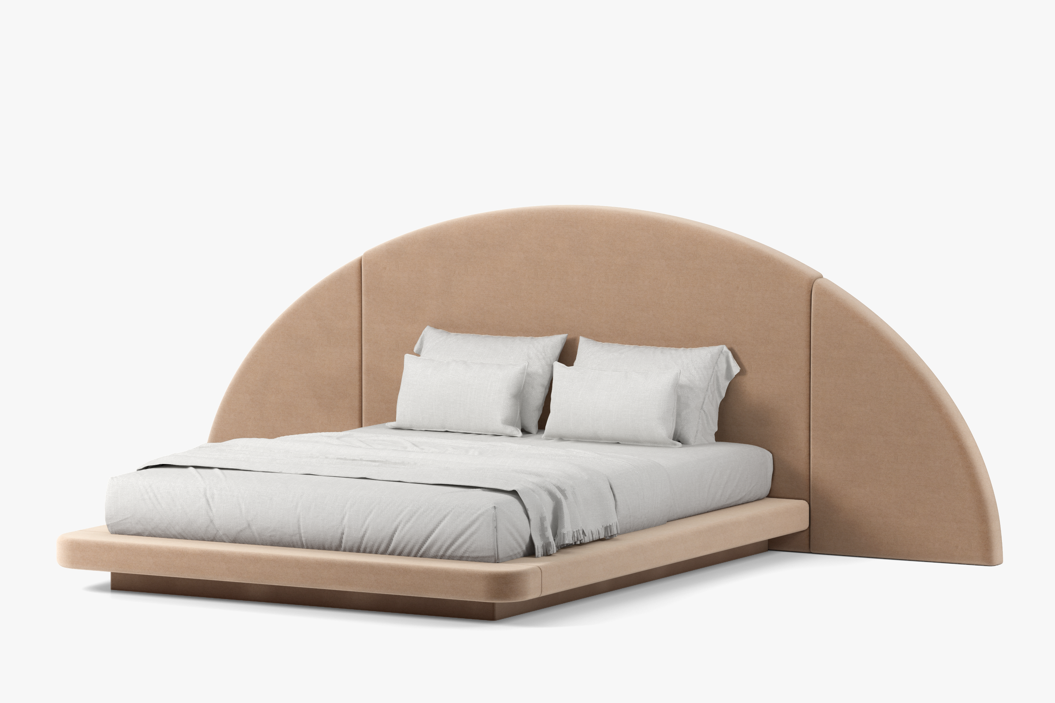 Hendrix Half Moon Bed