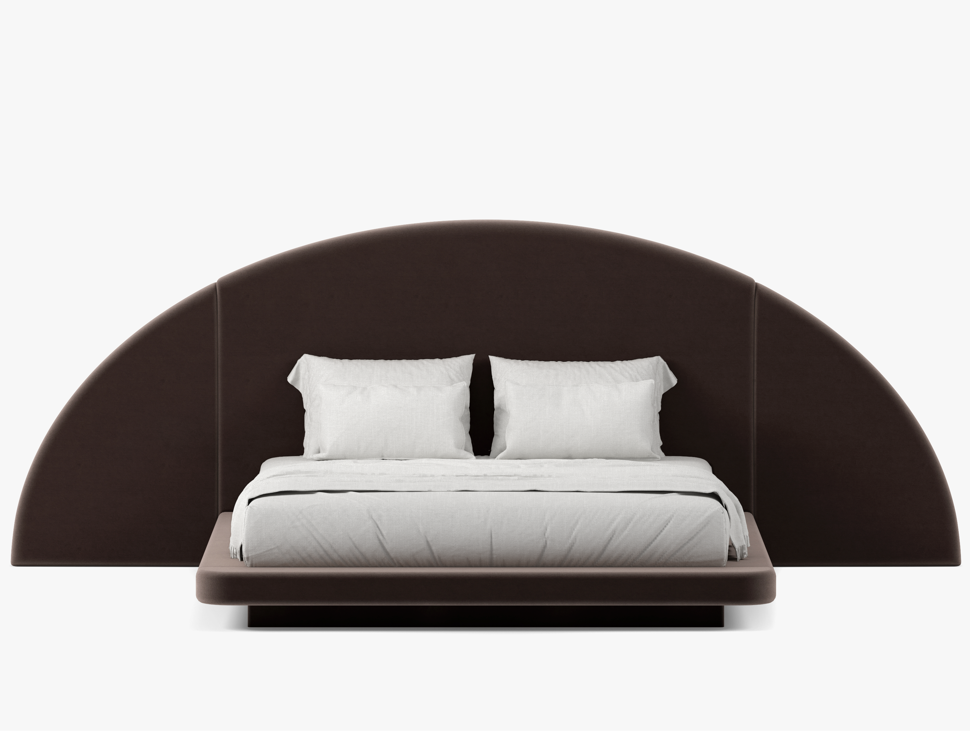 Hendrix Half Moon Bed