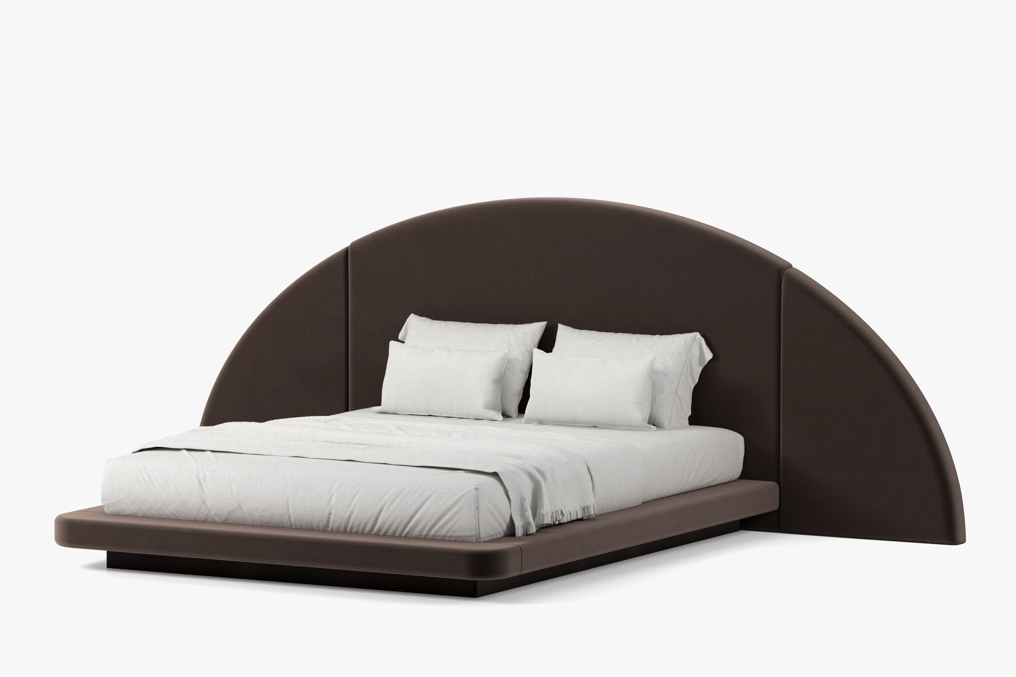 Hendrix Half Moon Bed