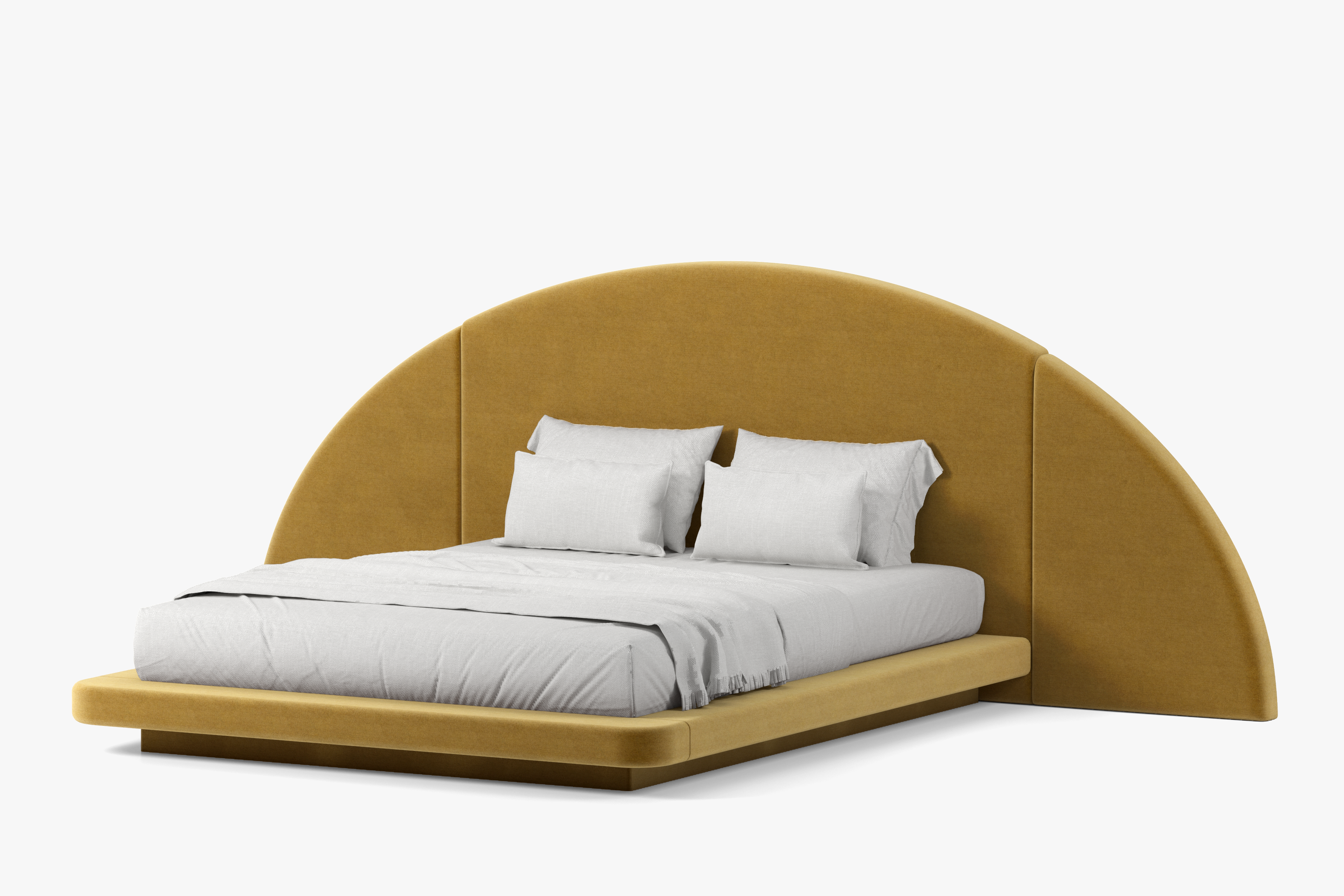 Hendrix Half Moon Bed