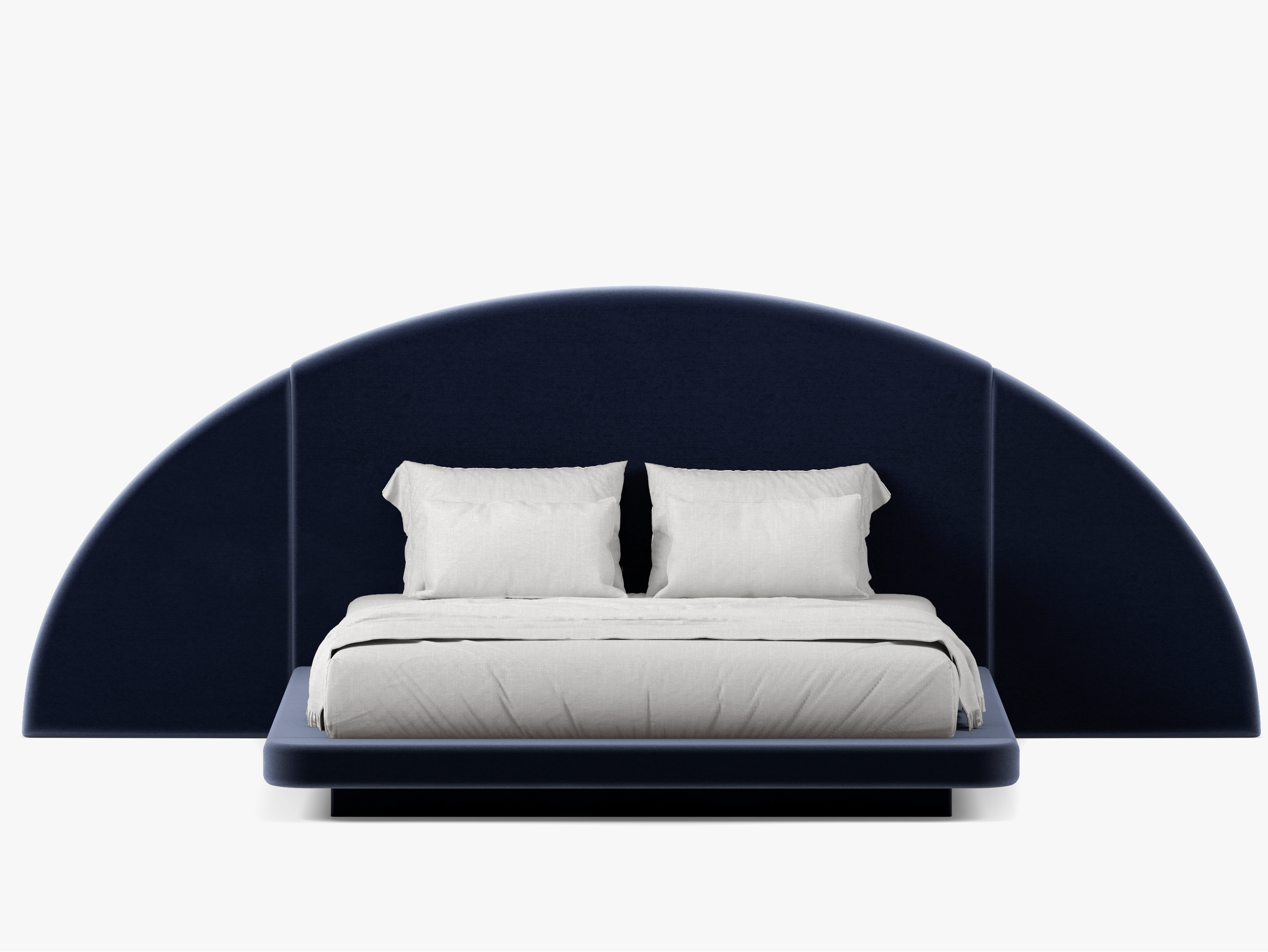 Hendrix Half Moon Bed