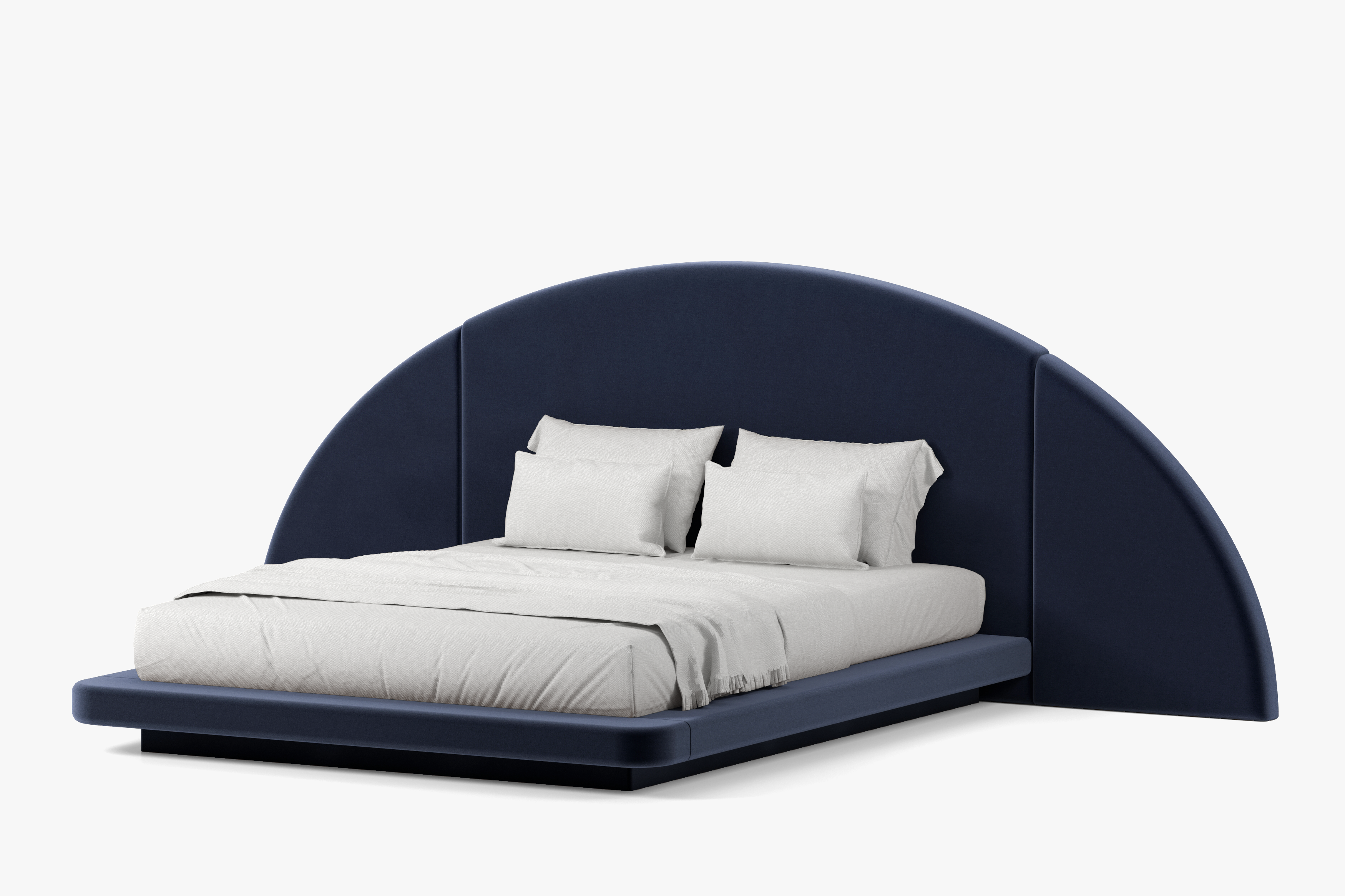 Hendrix Half Moon Bed