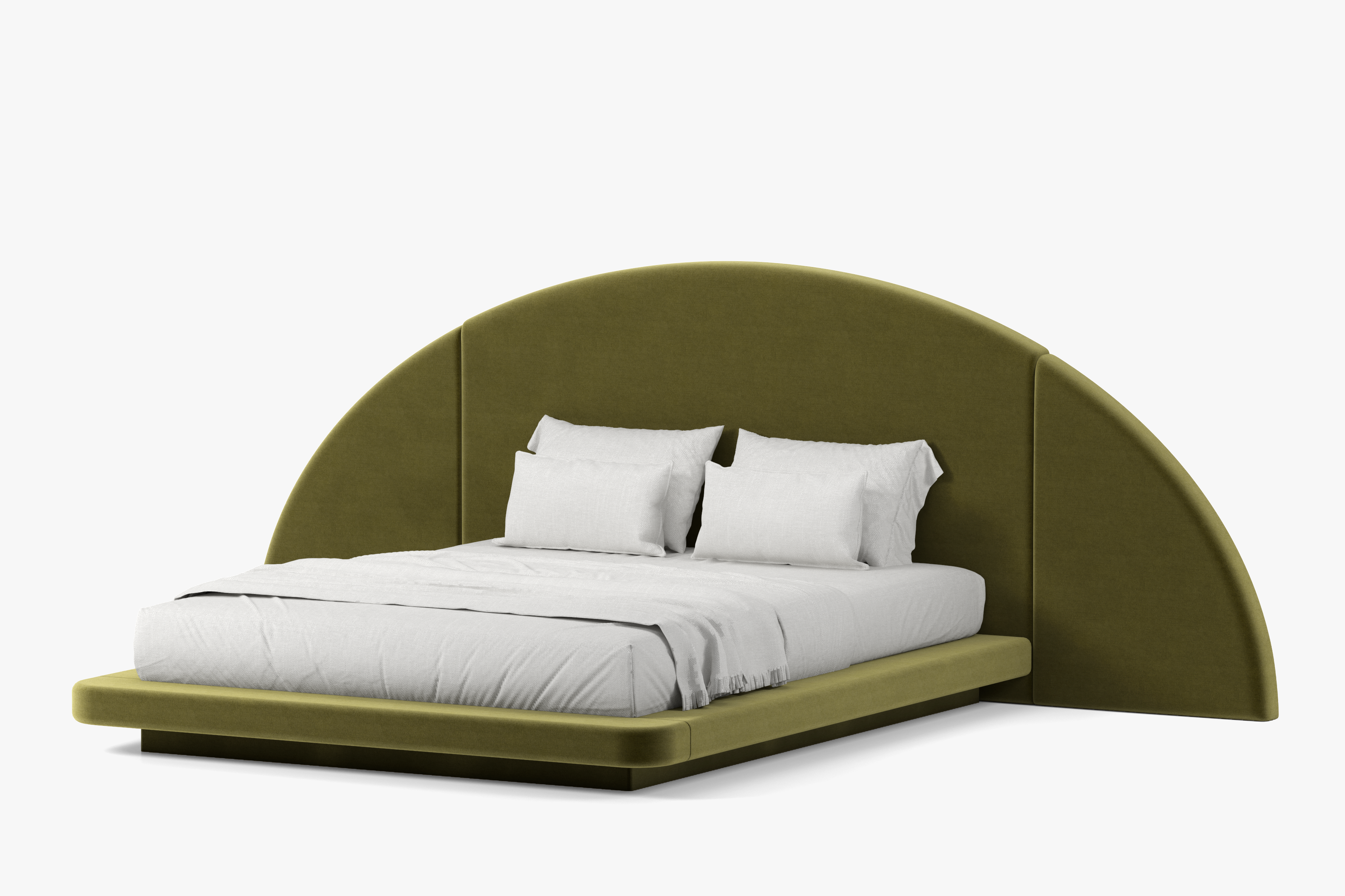 Hendrix Half Moon Bed