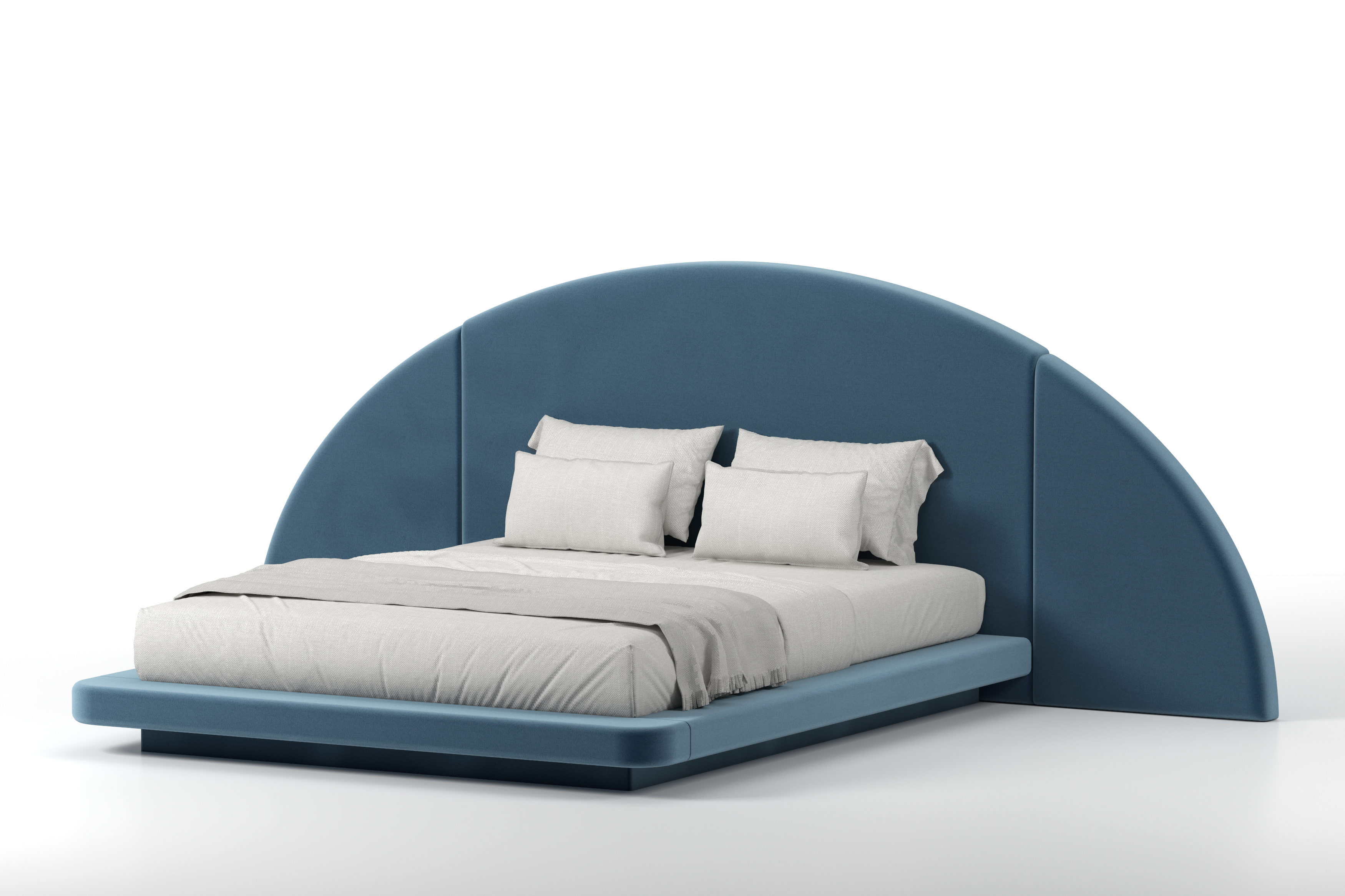 Hendrix Half Moon Bed