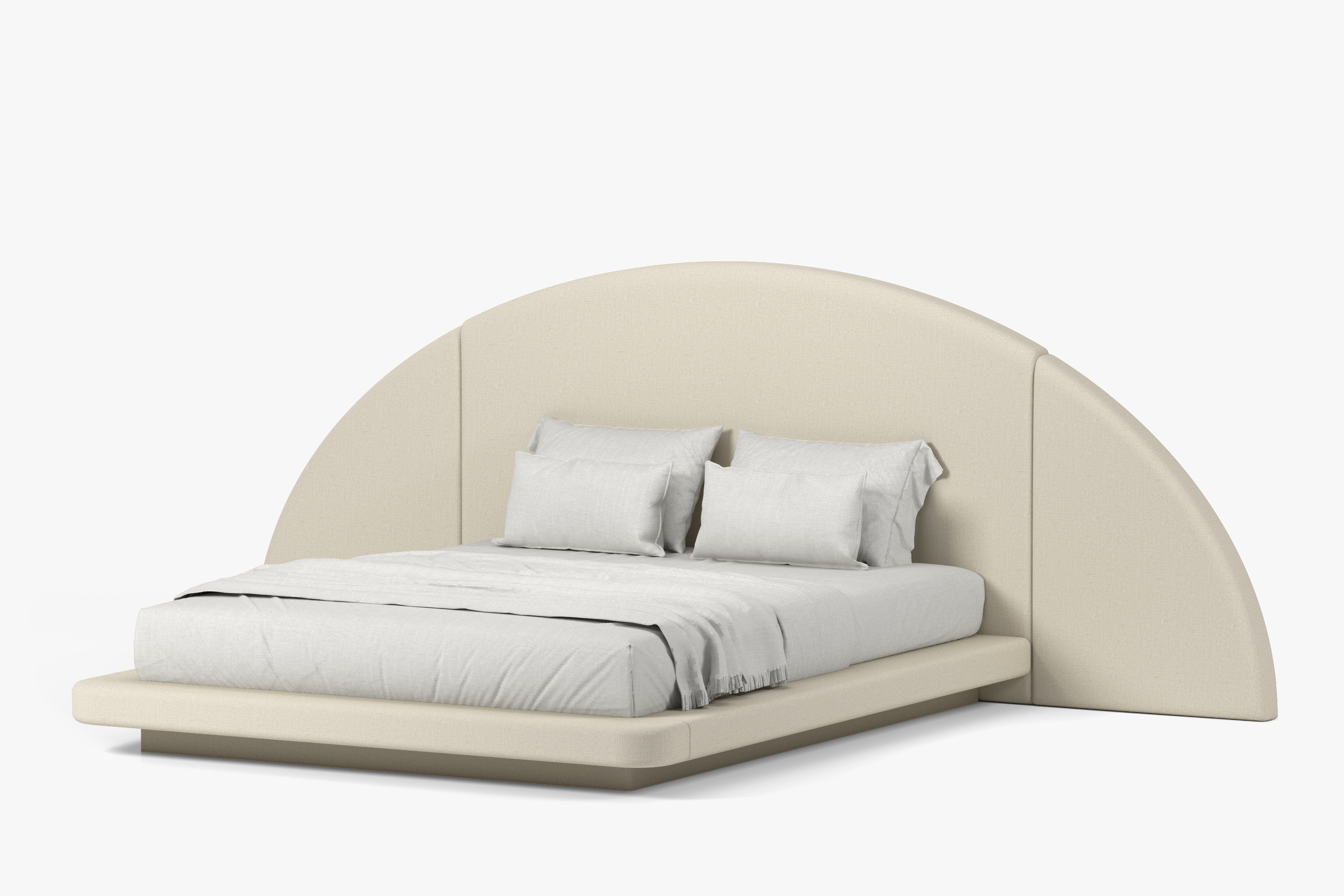 Hendrix Half Moon Bed