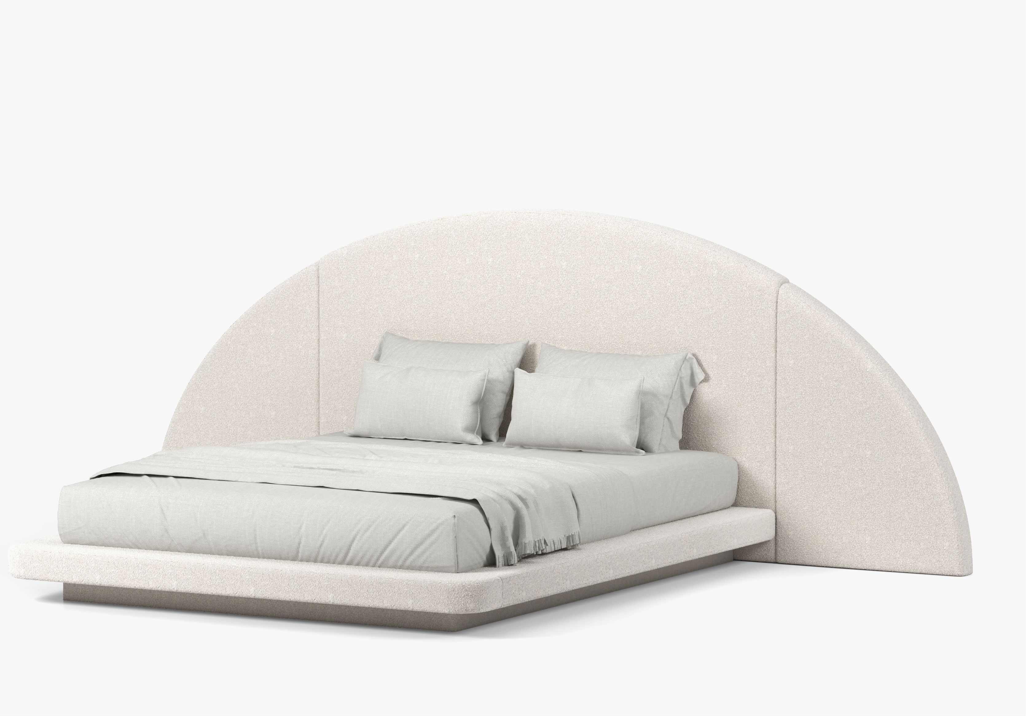 Hendrix Half Moon Bed