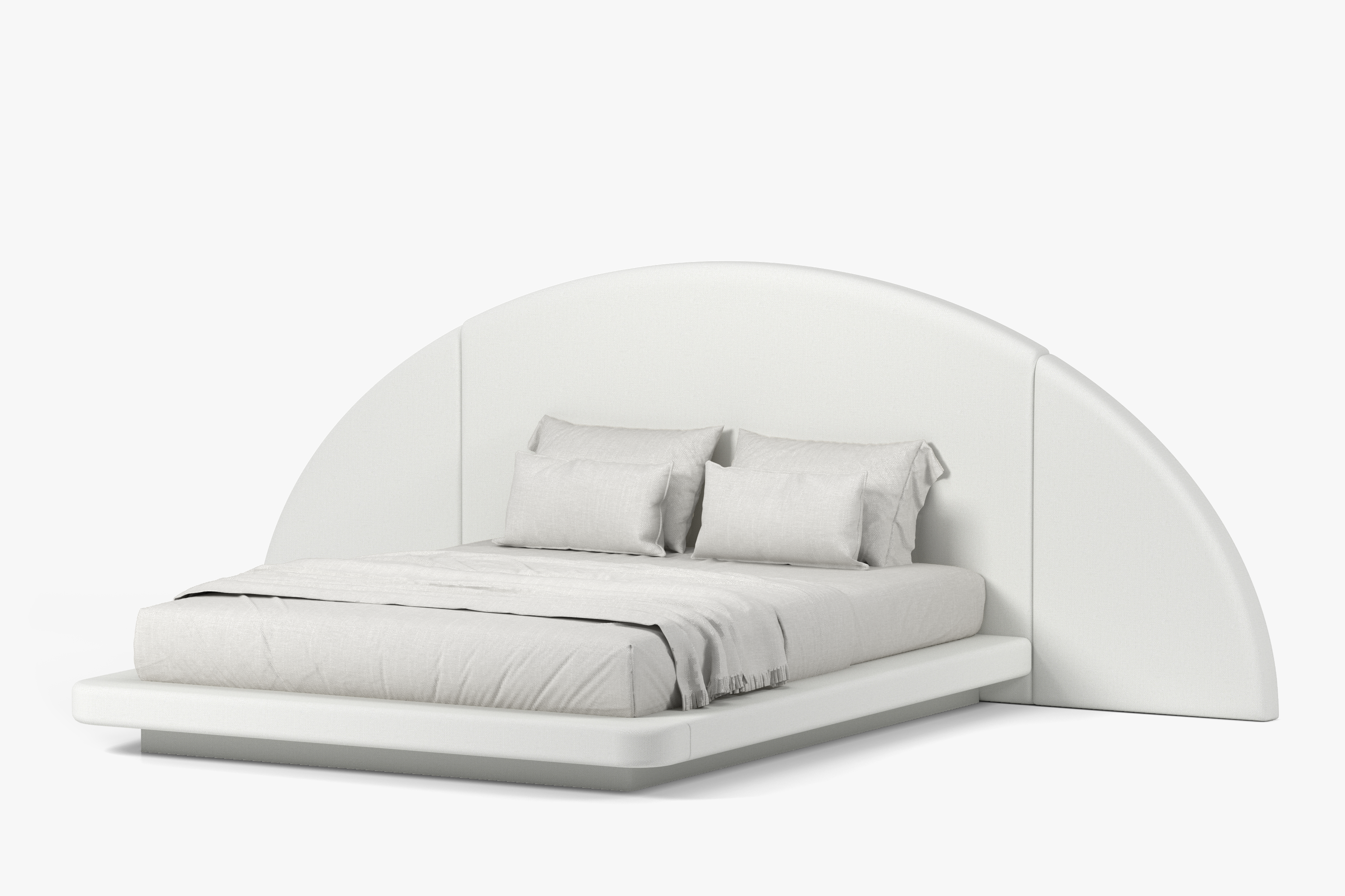 Hendrix Half Moon Bed