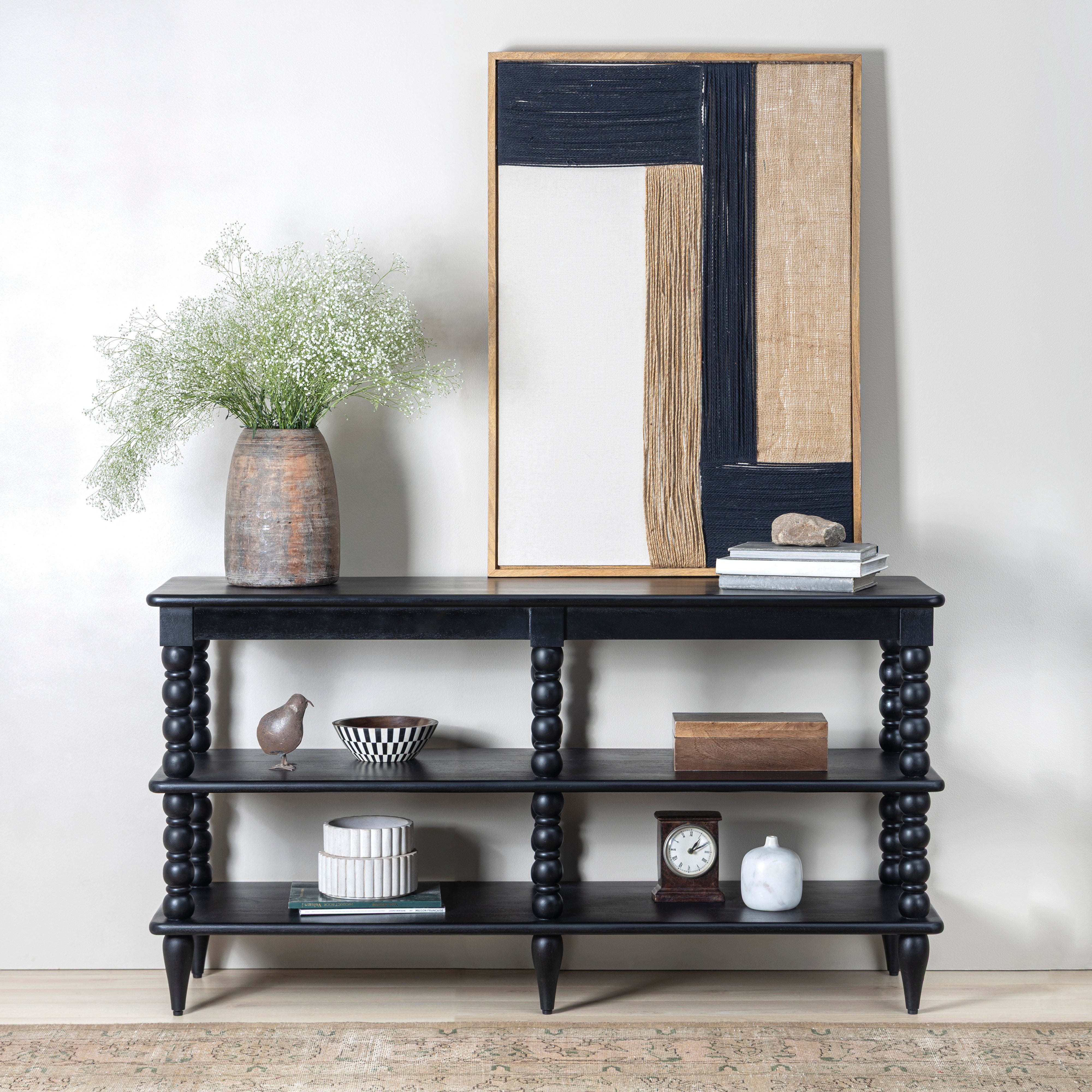 Spindle Wide Bookcase