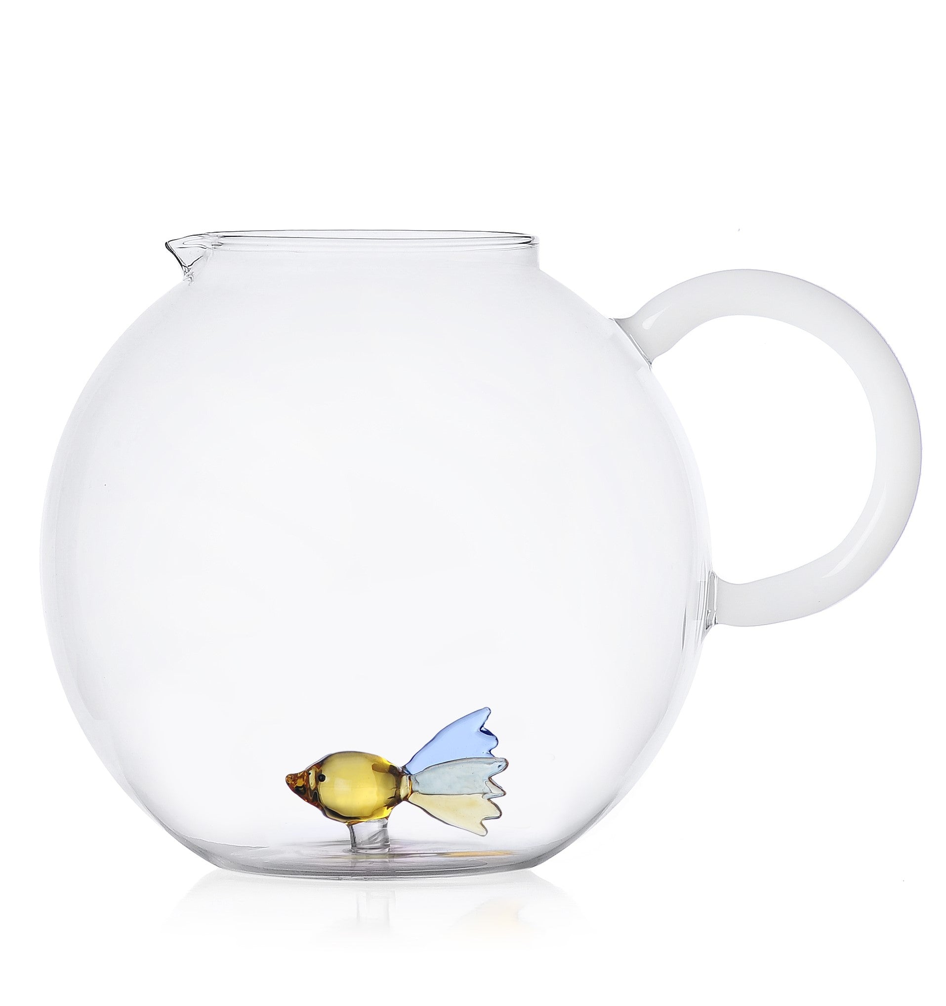 Animal Farm Fish Glass Pitcher