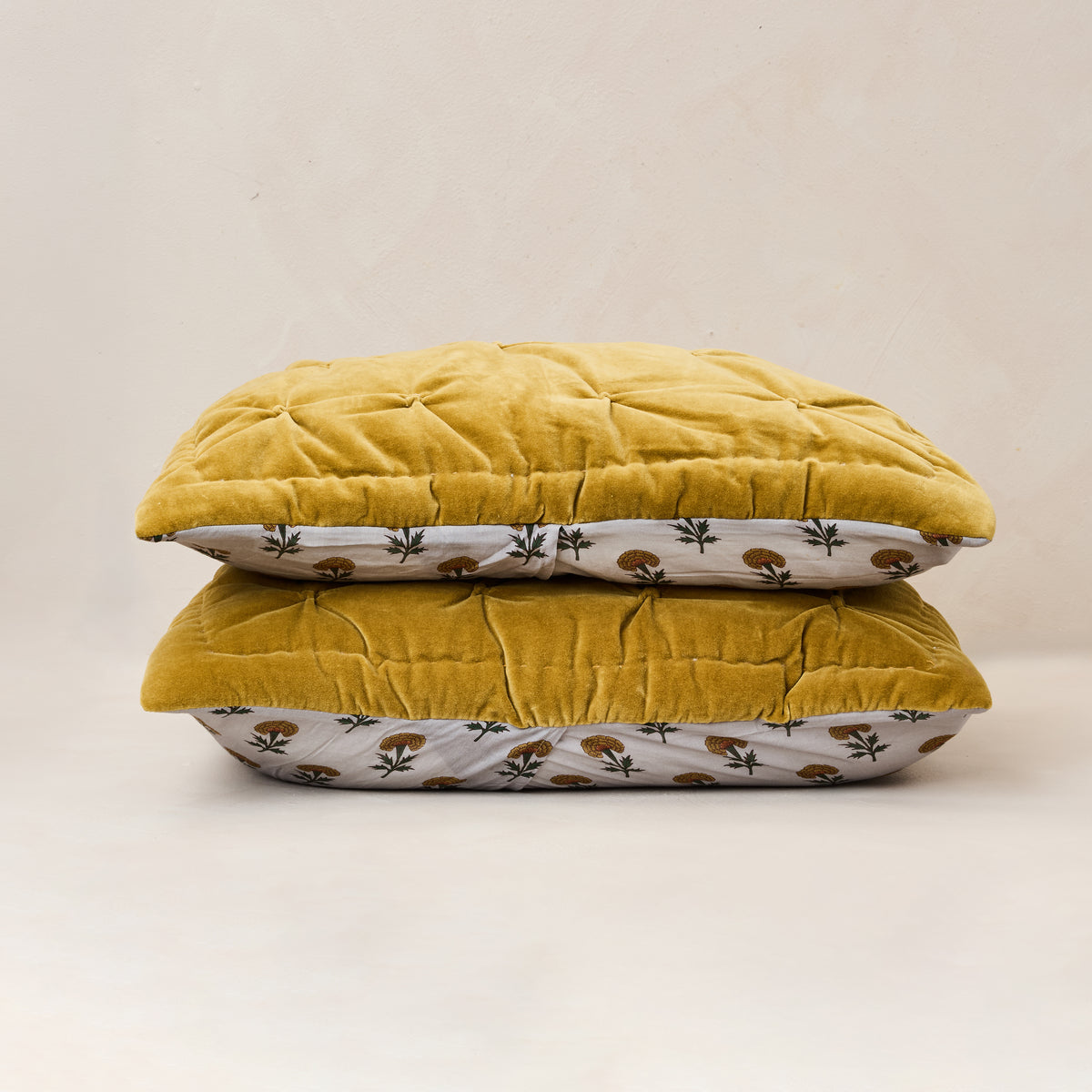 Garden Room Velvet Shams - Set of 2