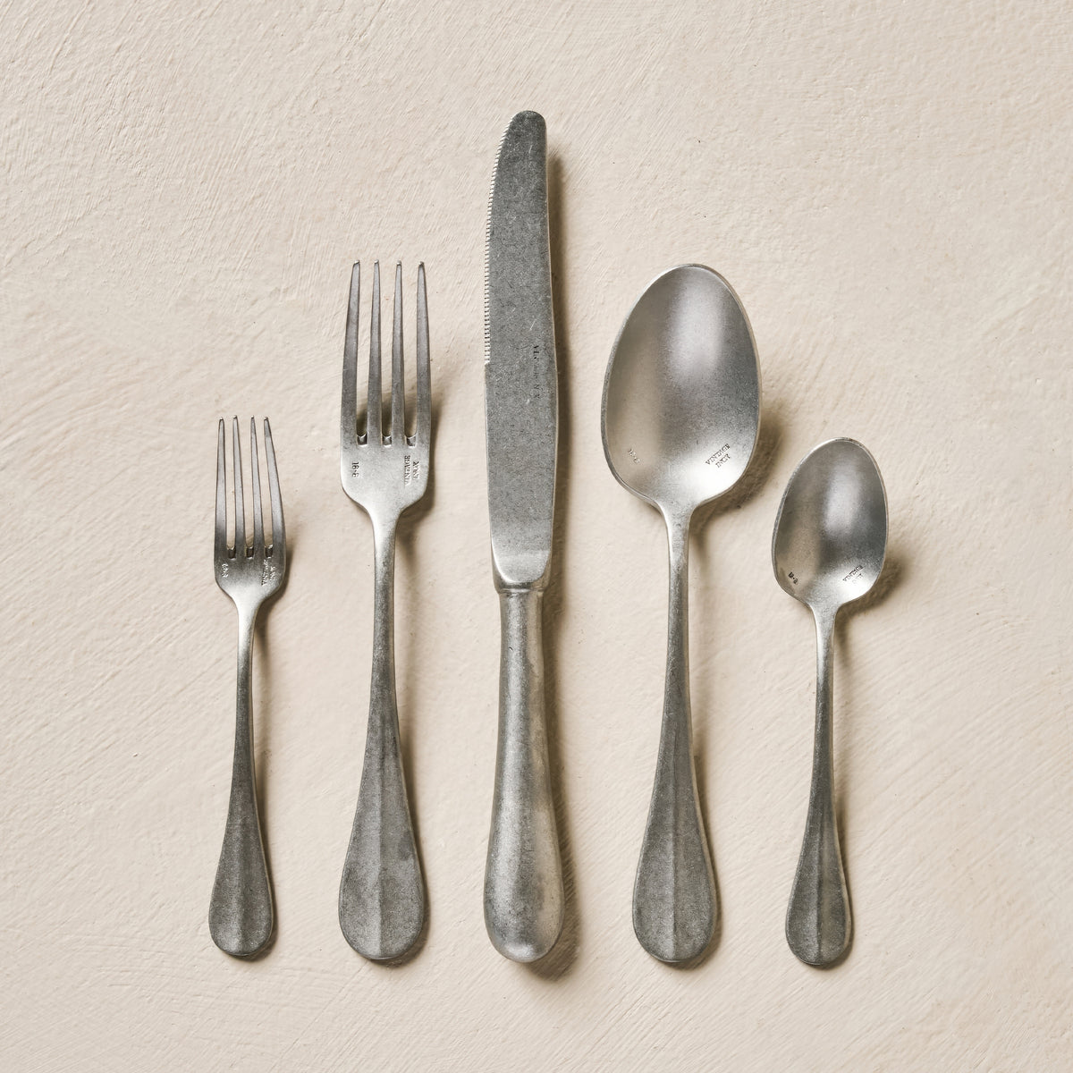 Stonewashed Cutlery Set - 5 Piece Set