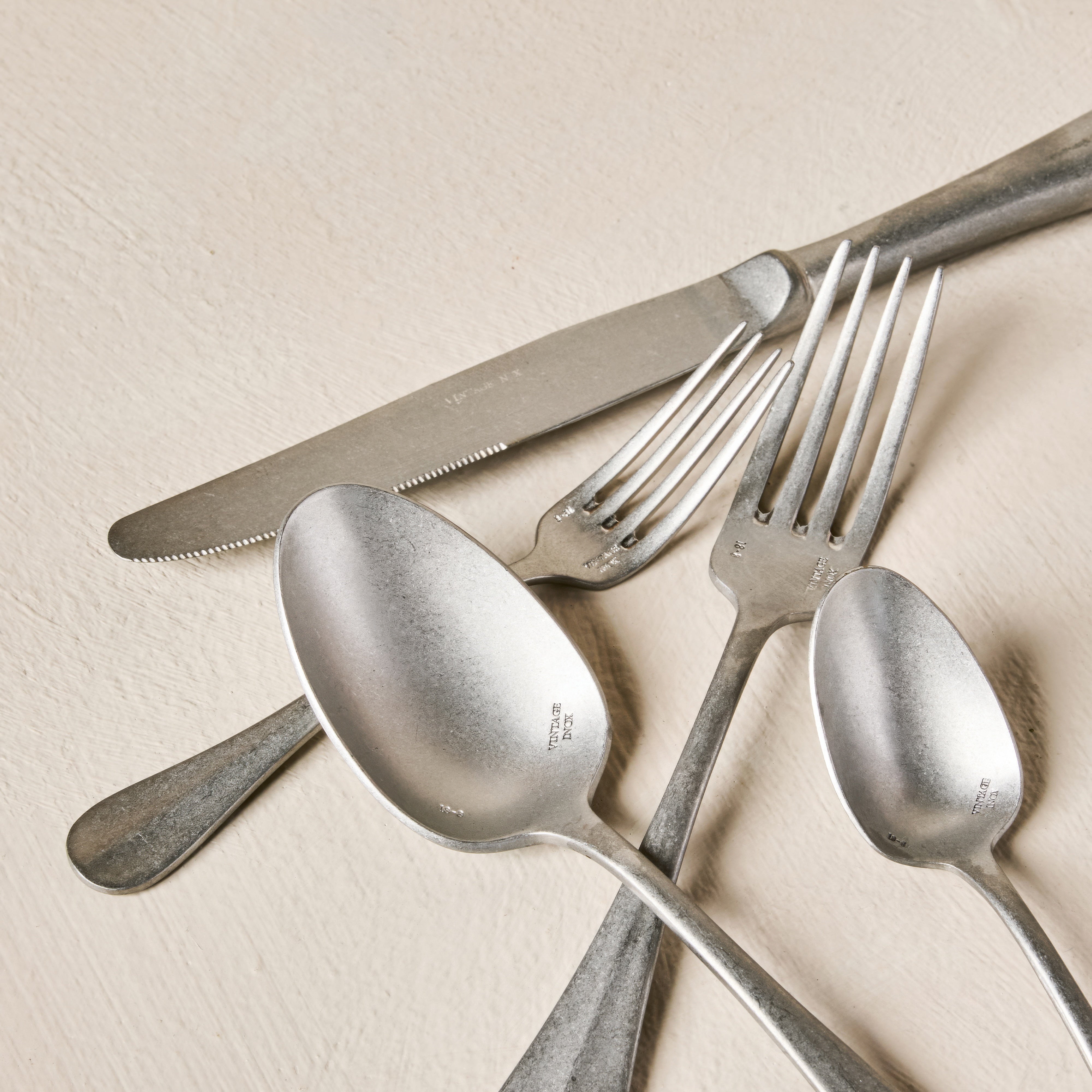 Stonewashed Cutlery Set - 5 Piece Set