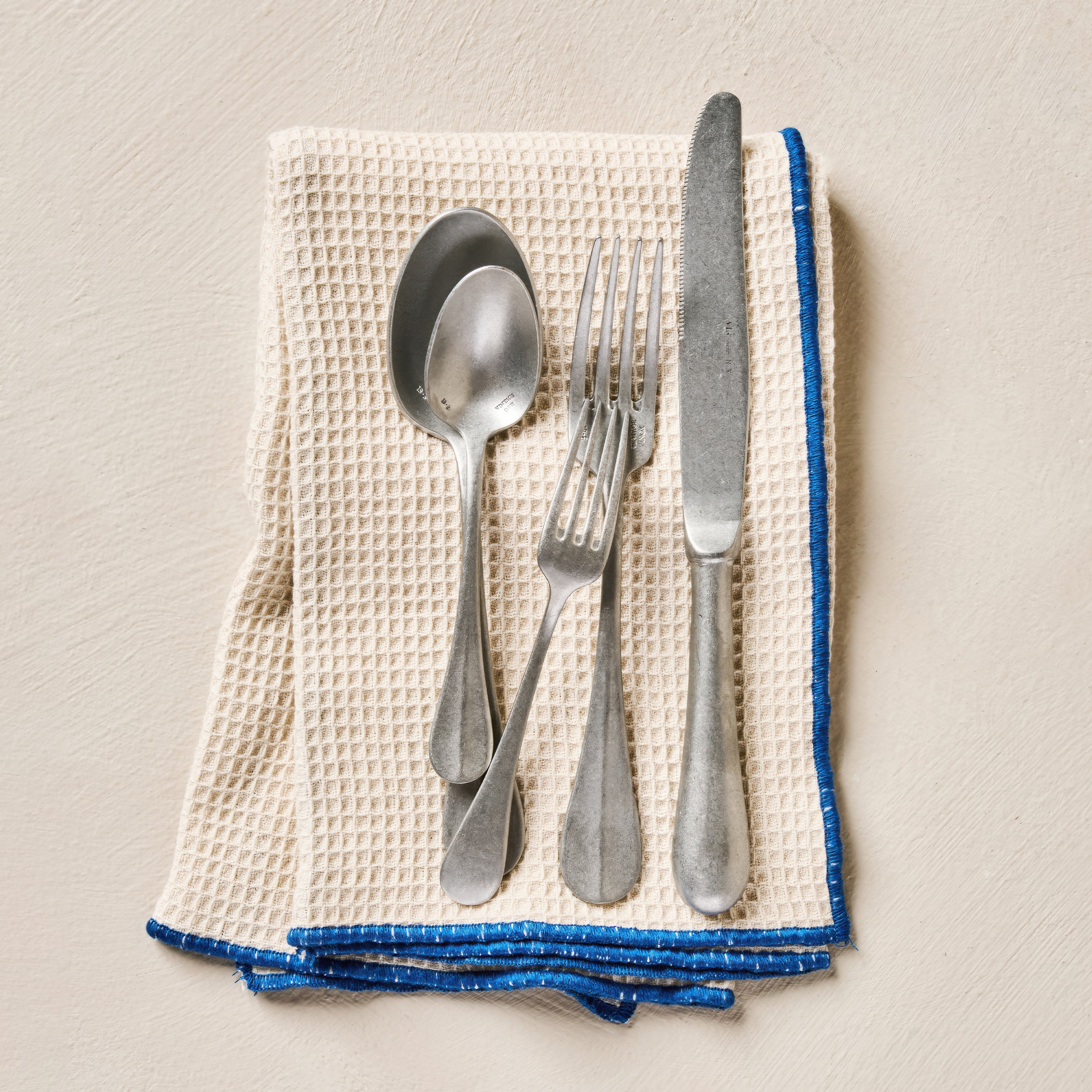 Stonewashed Cutlery Set - 5 Piece Set