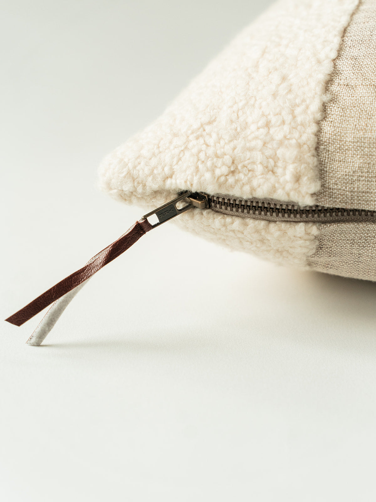 Boucle Stripe Lumbar Pillow