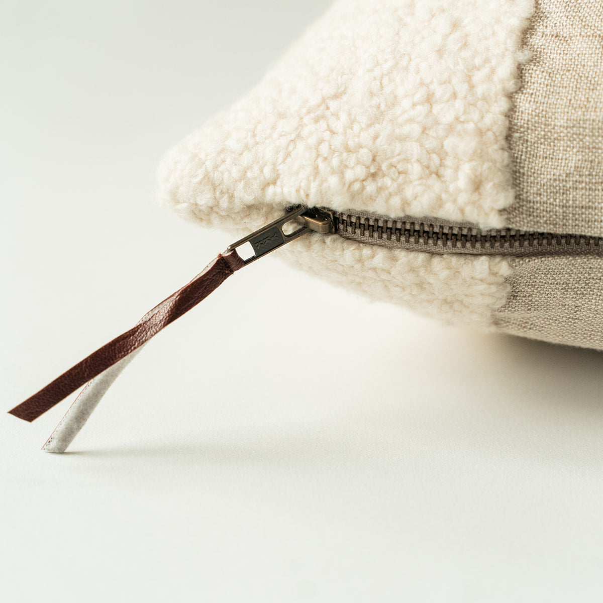 Boucle Stripe Lumbar Pillow