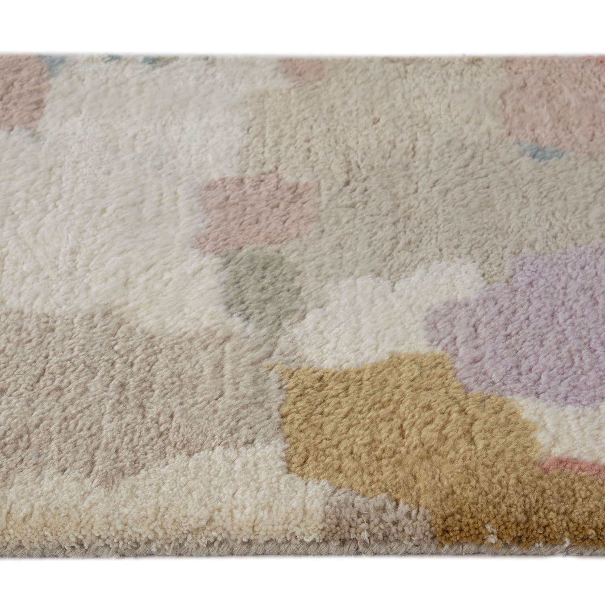 Hand Tufted Landscape Shag Rug