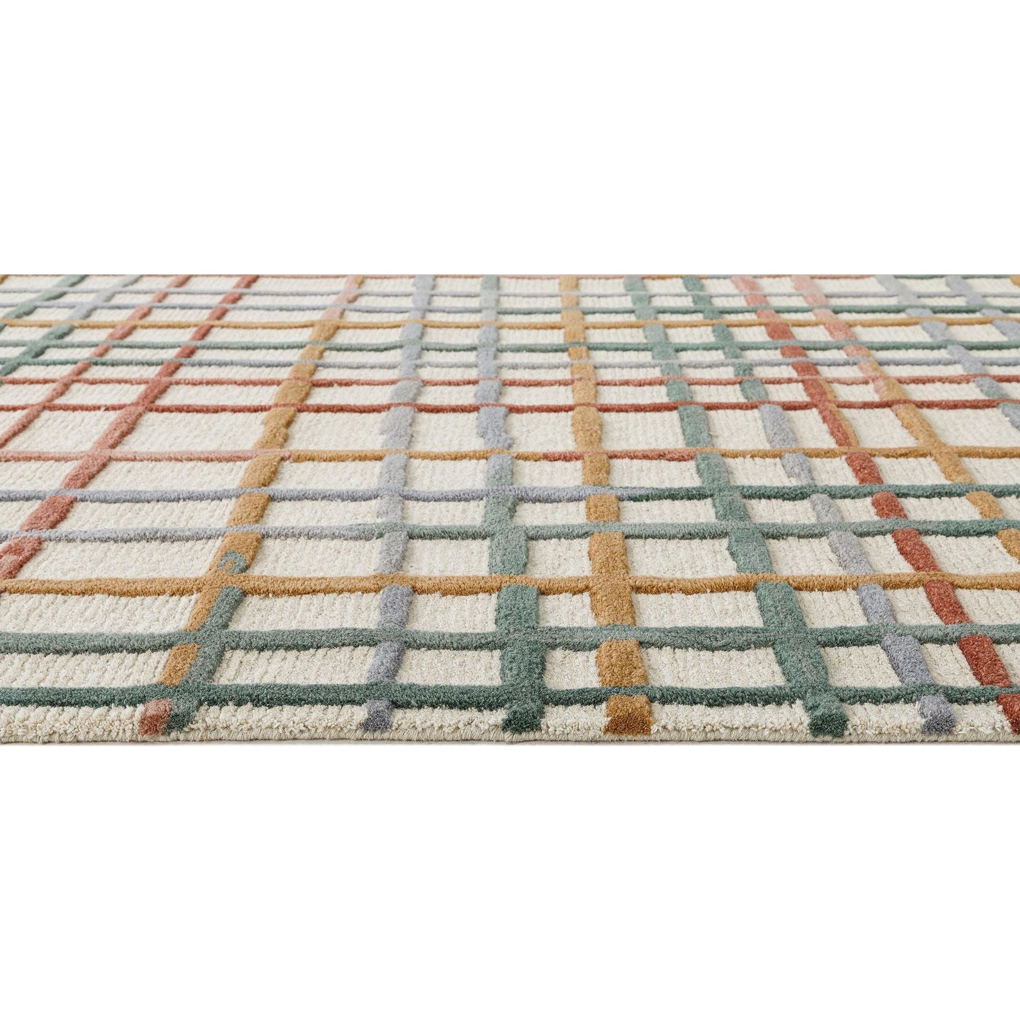 Hand Tufted Polychrome Rug