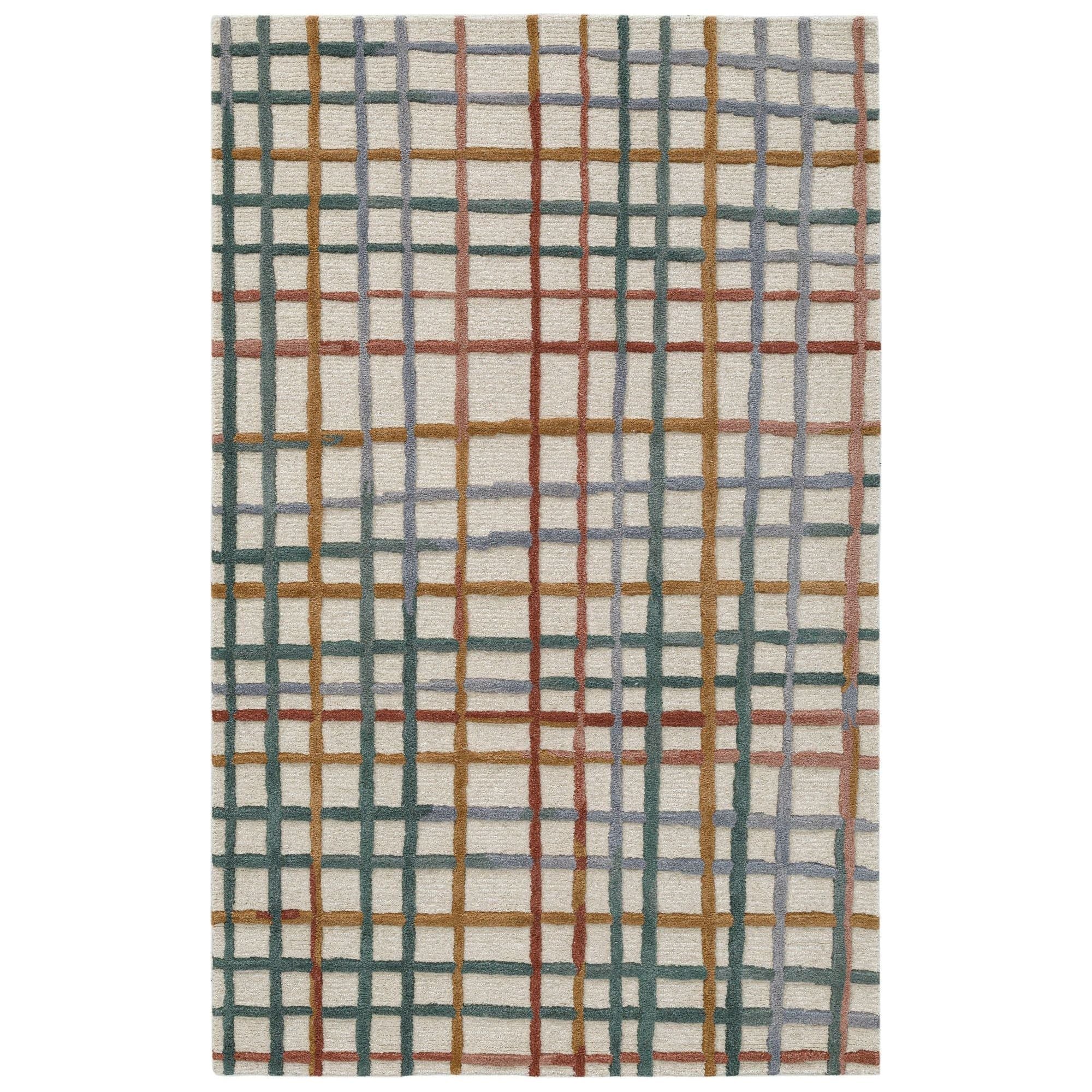 Hand Tufted Polychrome Rug