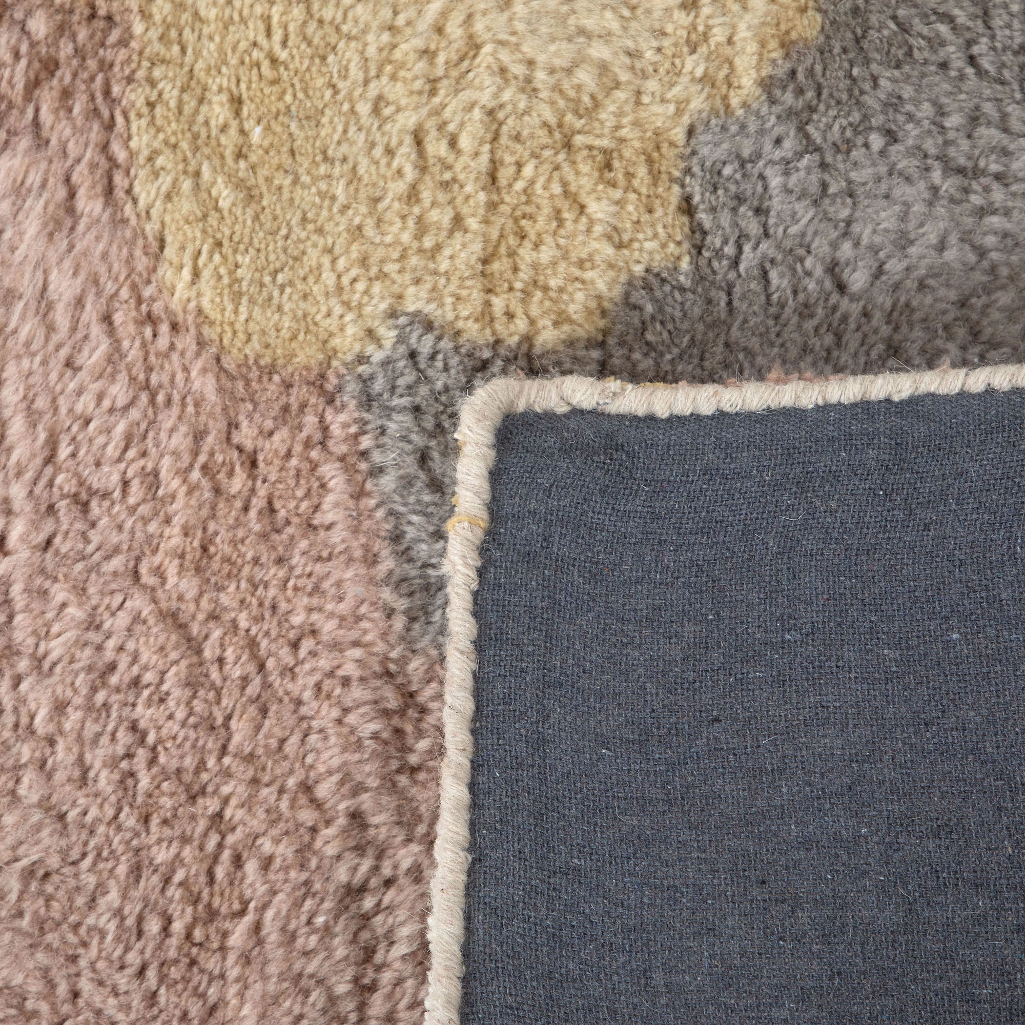 Hand Tufted Landscape Shag Rug