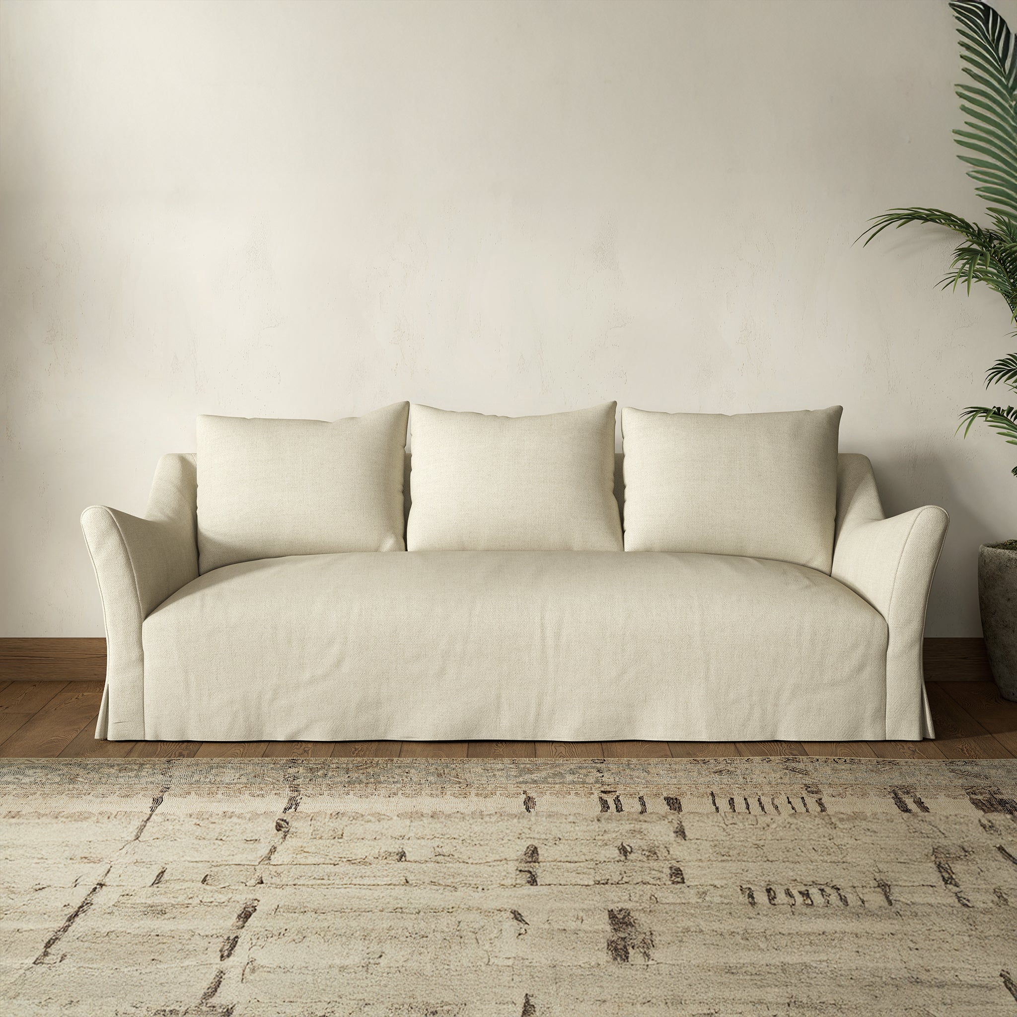 Seabrook 99" Slip Cover Sofa