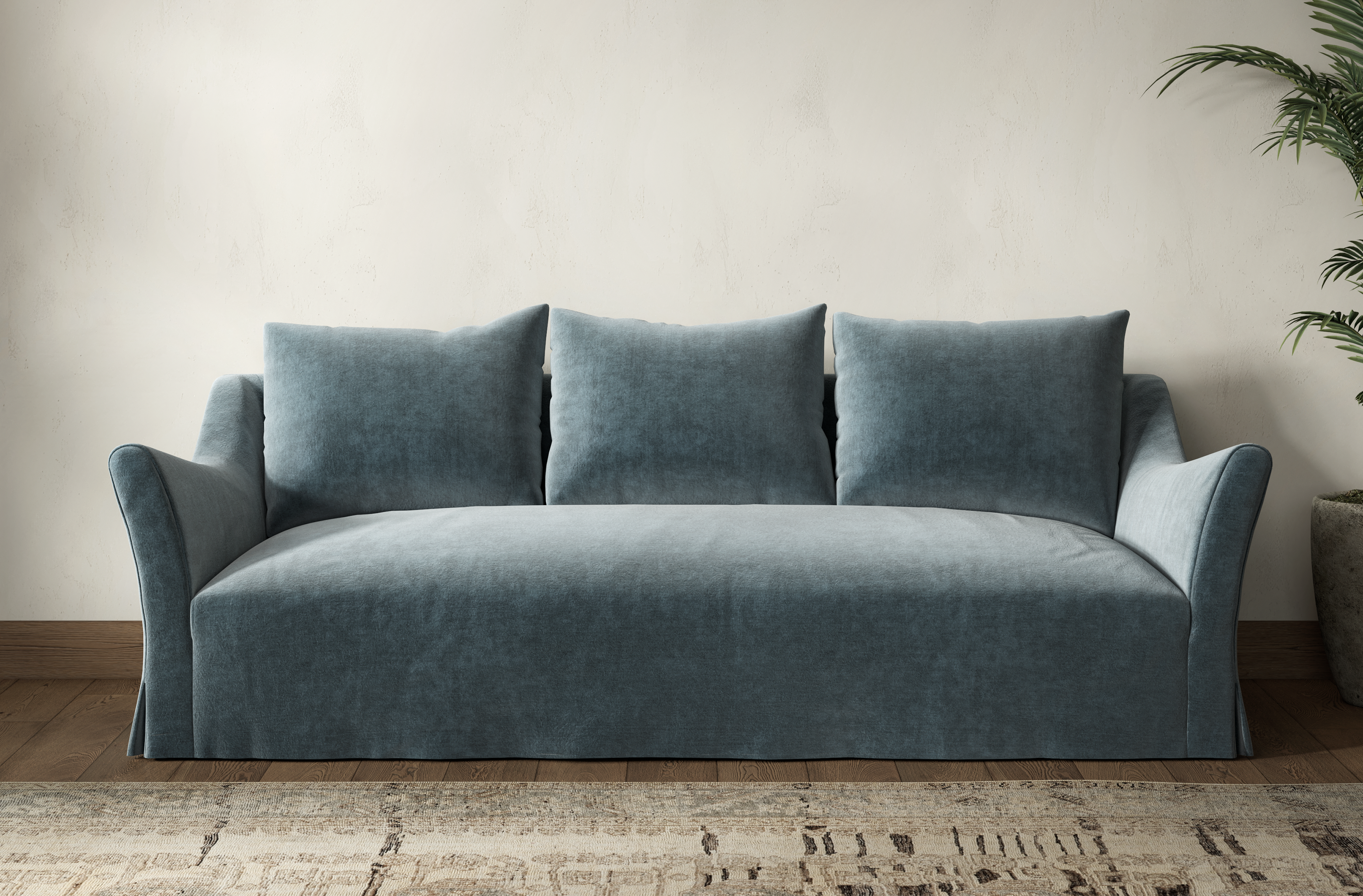 Seabrook 99" Slip Cover Sofa
