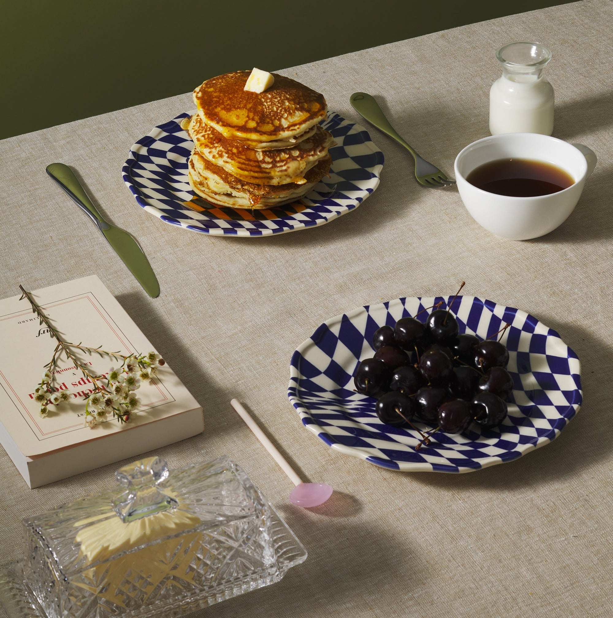 Mafalda 12 Piece Dinnerware Set with Pasta Bowl - Special Edition