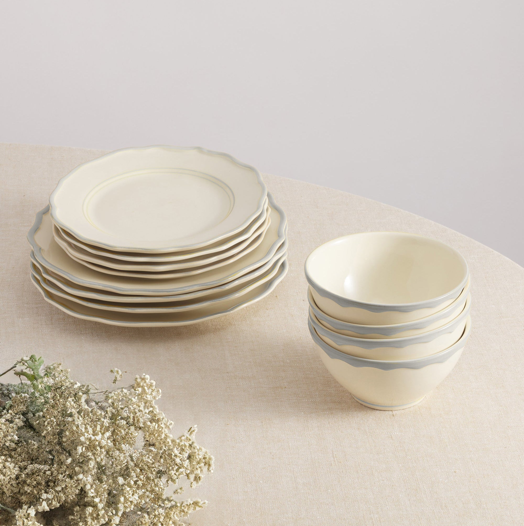 Sylvia 12 Piece Set with Cereal Bowl