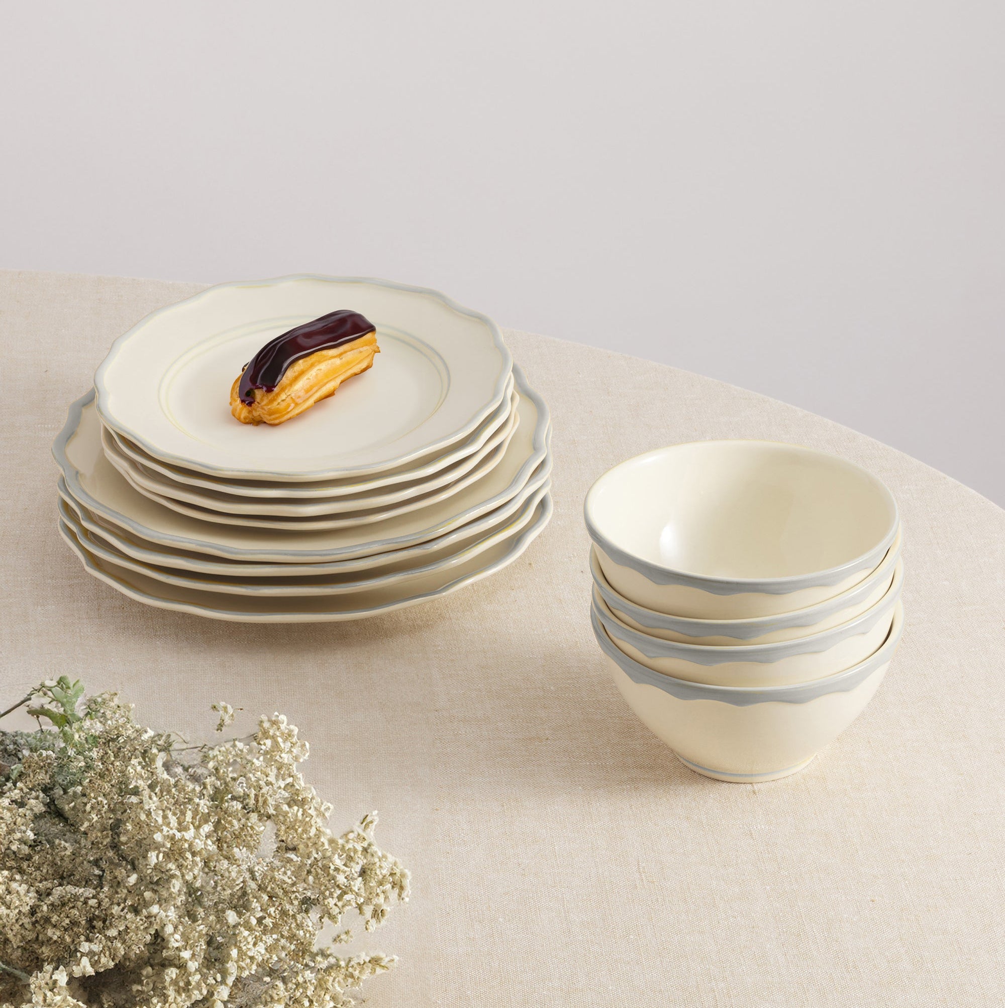 Sylvia 12 Piece Set with Cereal Bowl