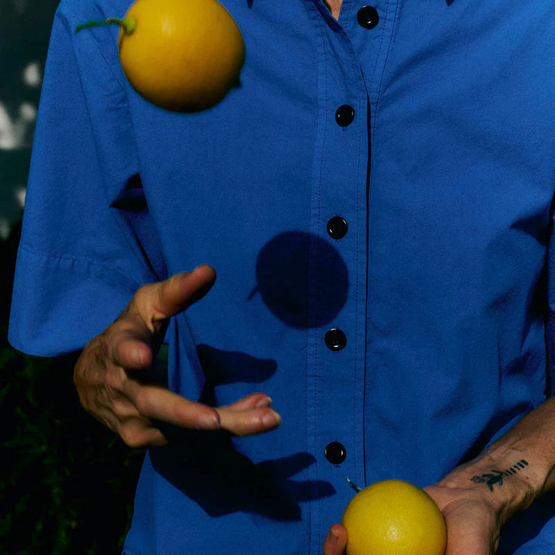 Toast Cotton Linen Poplin Shirt