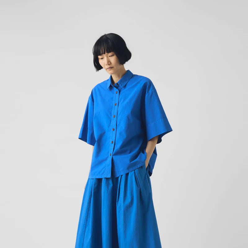 Toast Cotton Linen Poplin Shirt