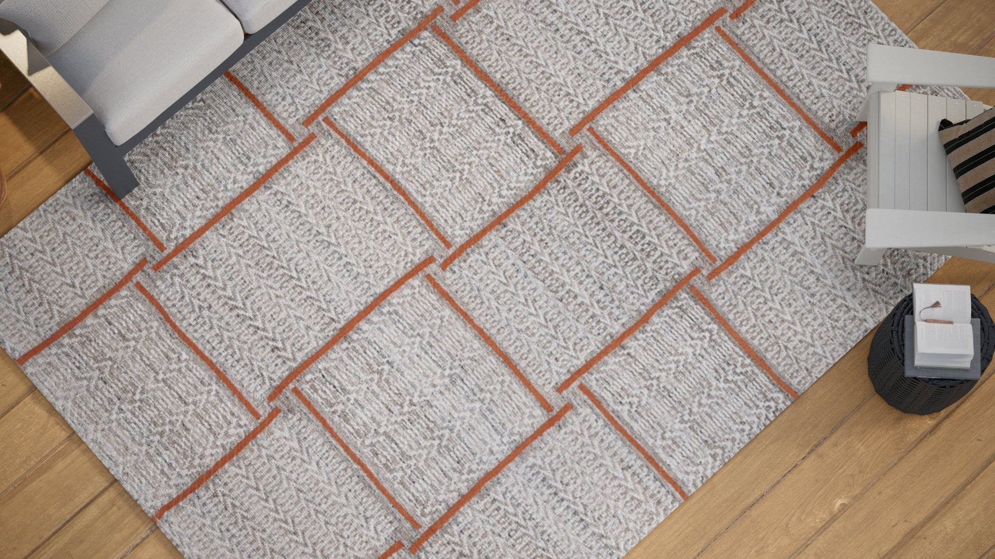 Flatweave Camp Chair Rug
