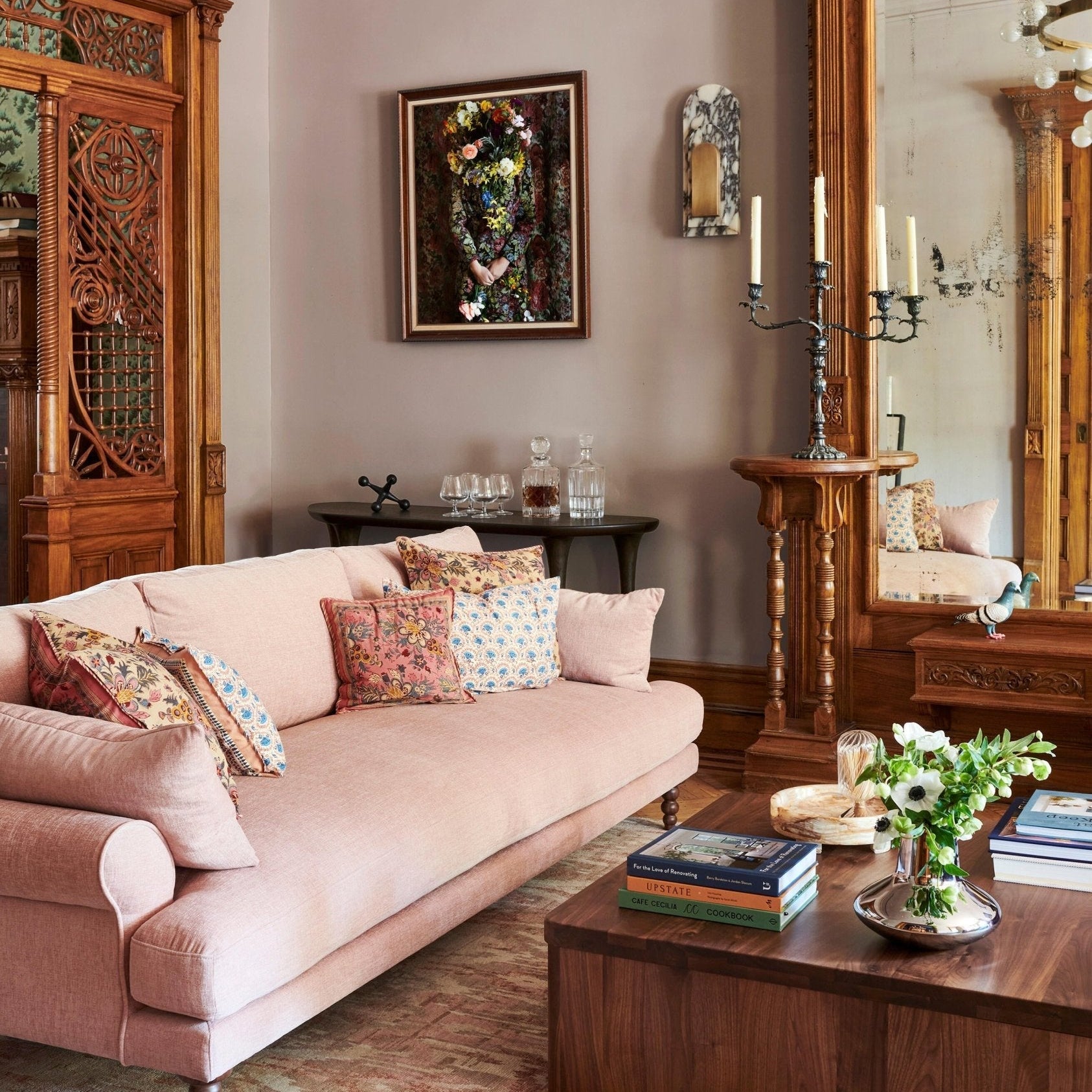 Hand Knotted Delancey Mocha Rug