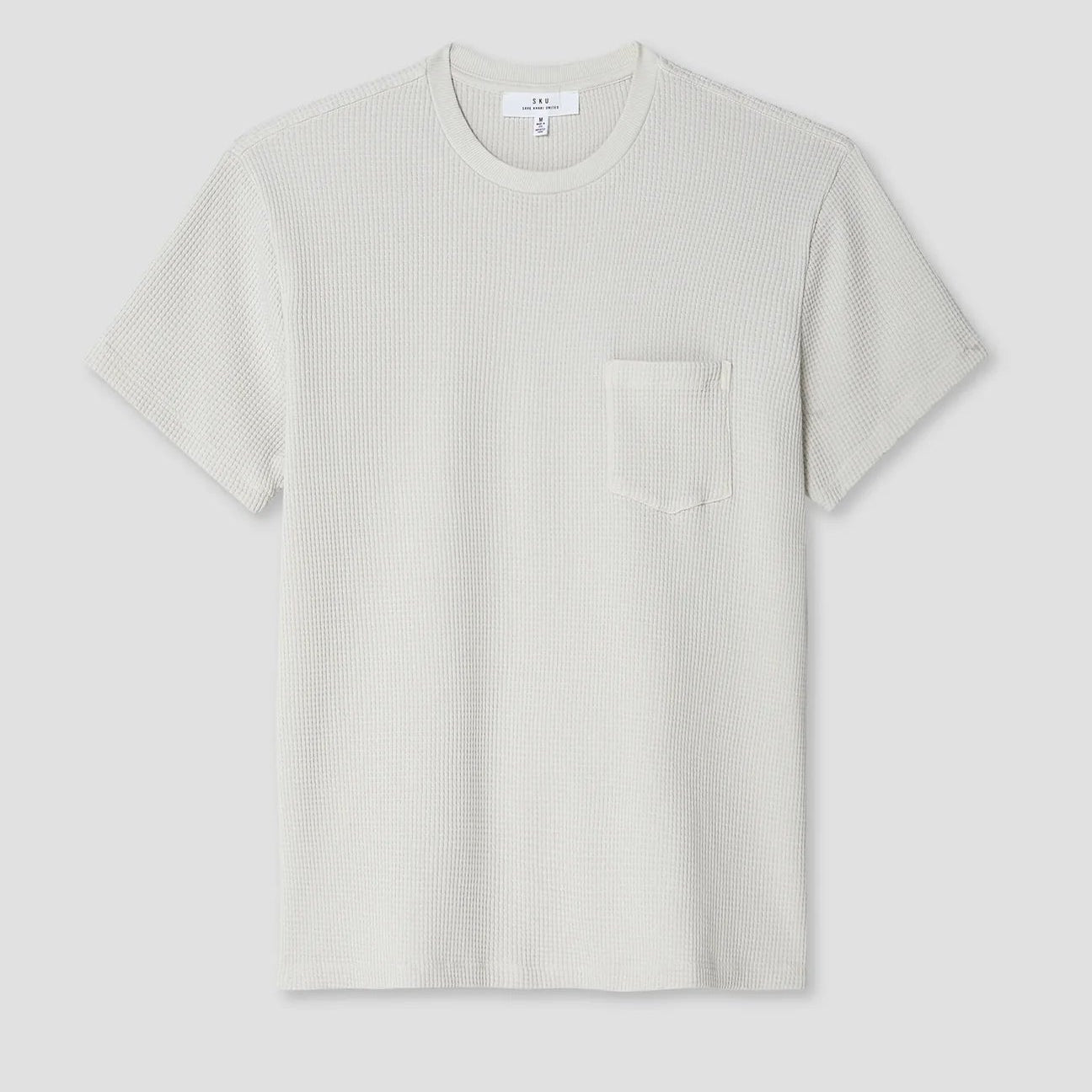 Short Sleeve Waffle pocket Tee