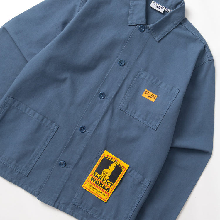Canvas Chore Shirt - Slate