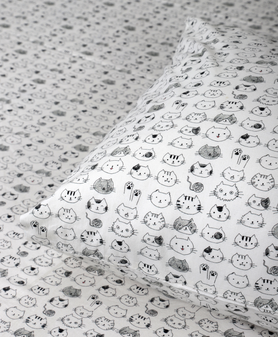Cat Portrait Sheet Set