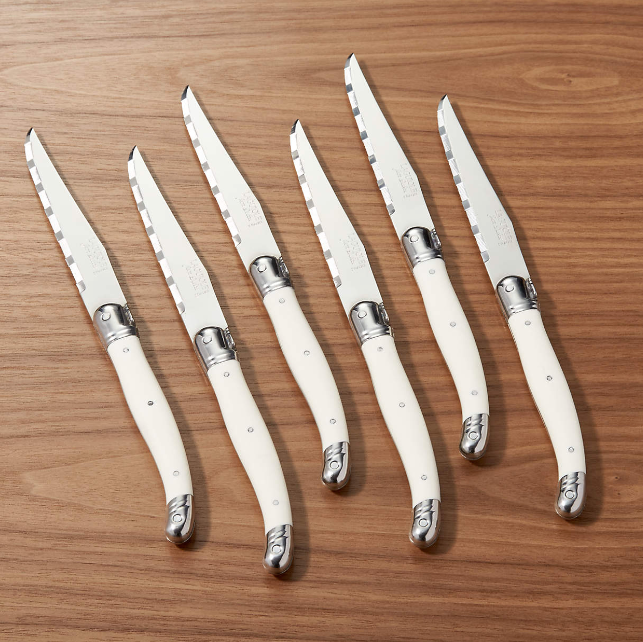 Laguiole Ivory Steak Knives - Set of 6