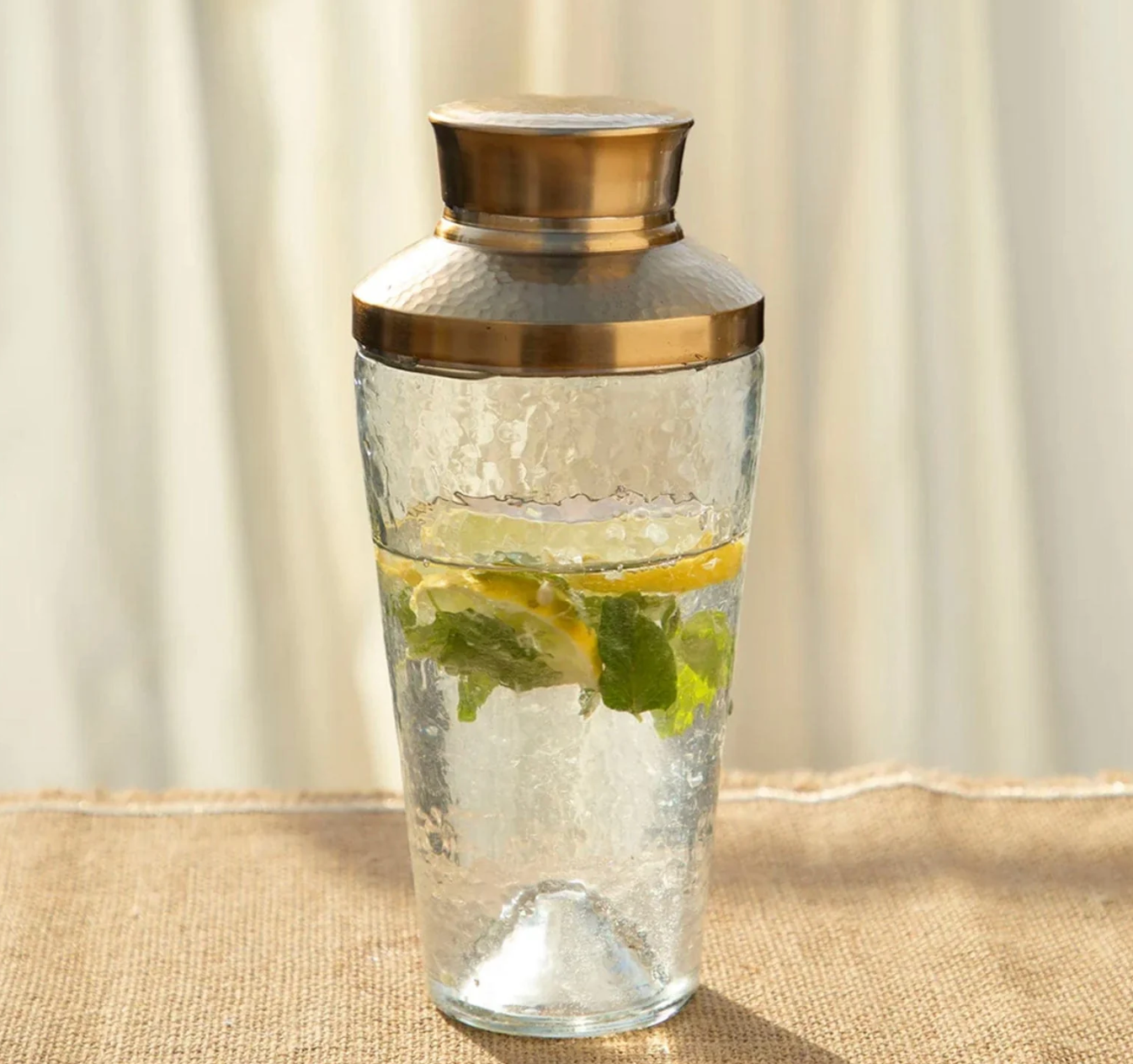 Pebbled Cocktail Shaker