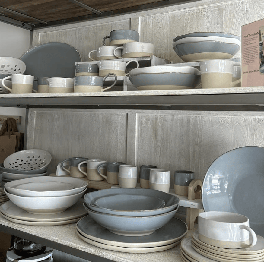 Cliffs Thumbprint Cup Set of 2