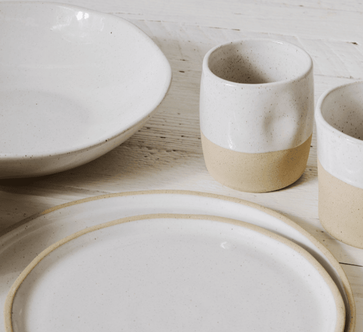 Cliffs Thumbprint Cup Set of 2