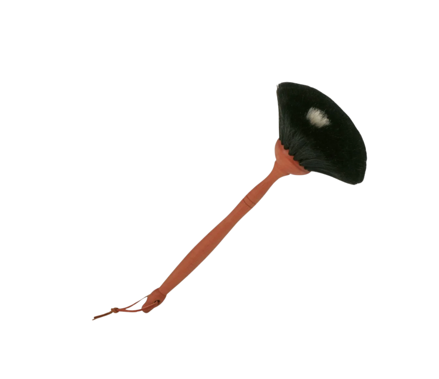Goat Hair Dust Brush